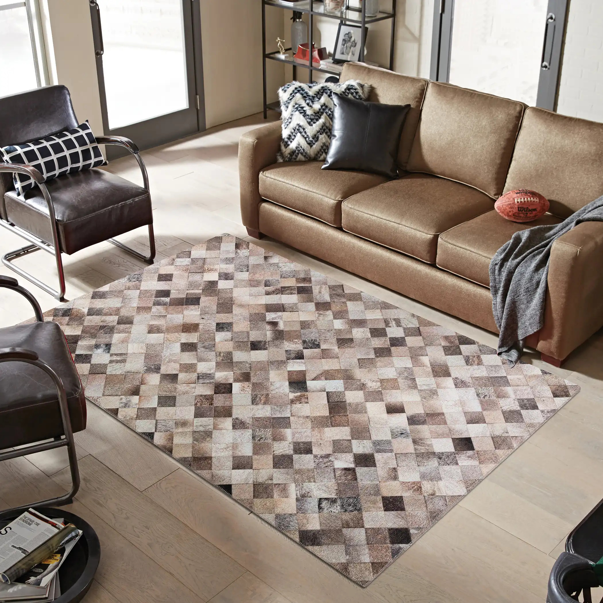 Dalyn Durango SS2 Flannel Area Rug Room Scene 2