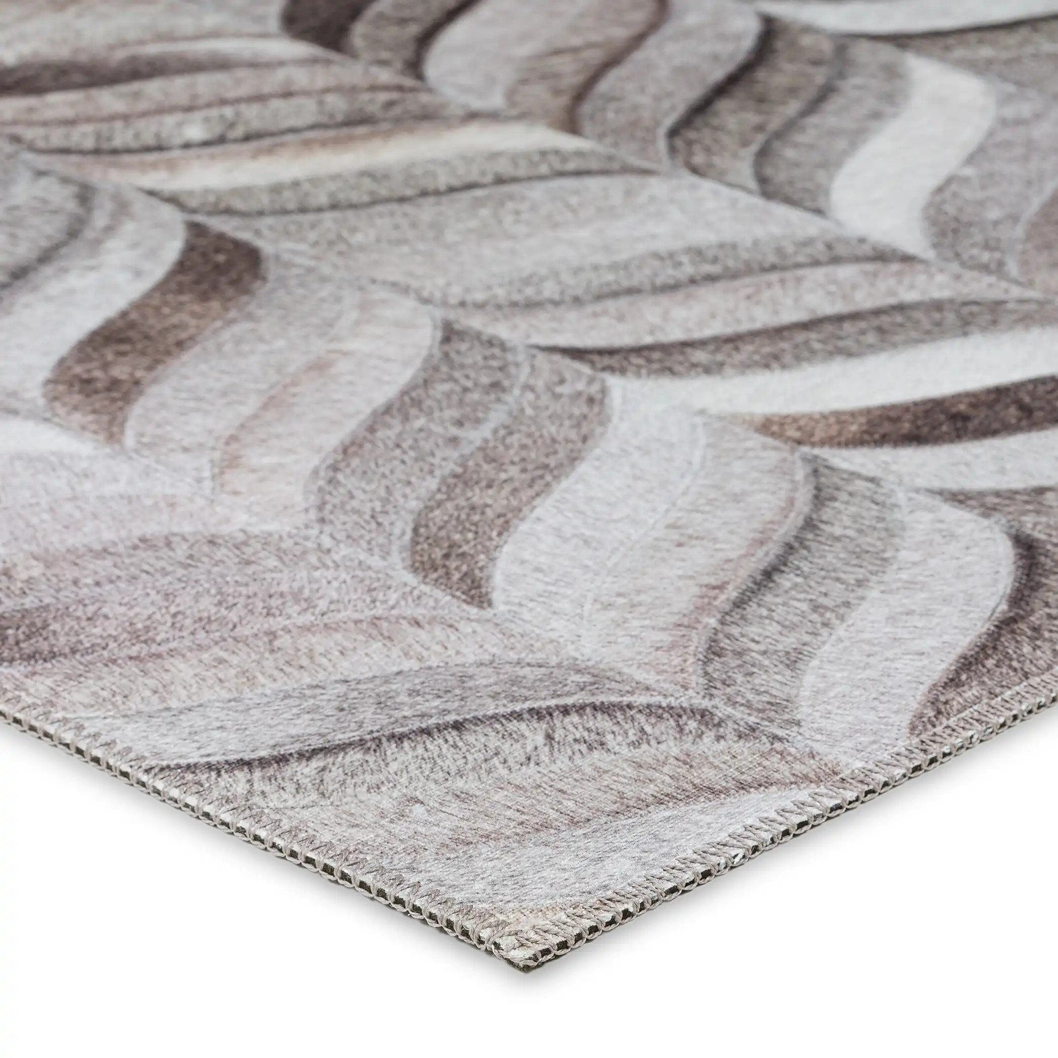 Dalyn Durango SS11 Flannel Area Rug Corner