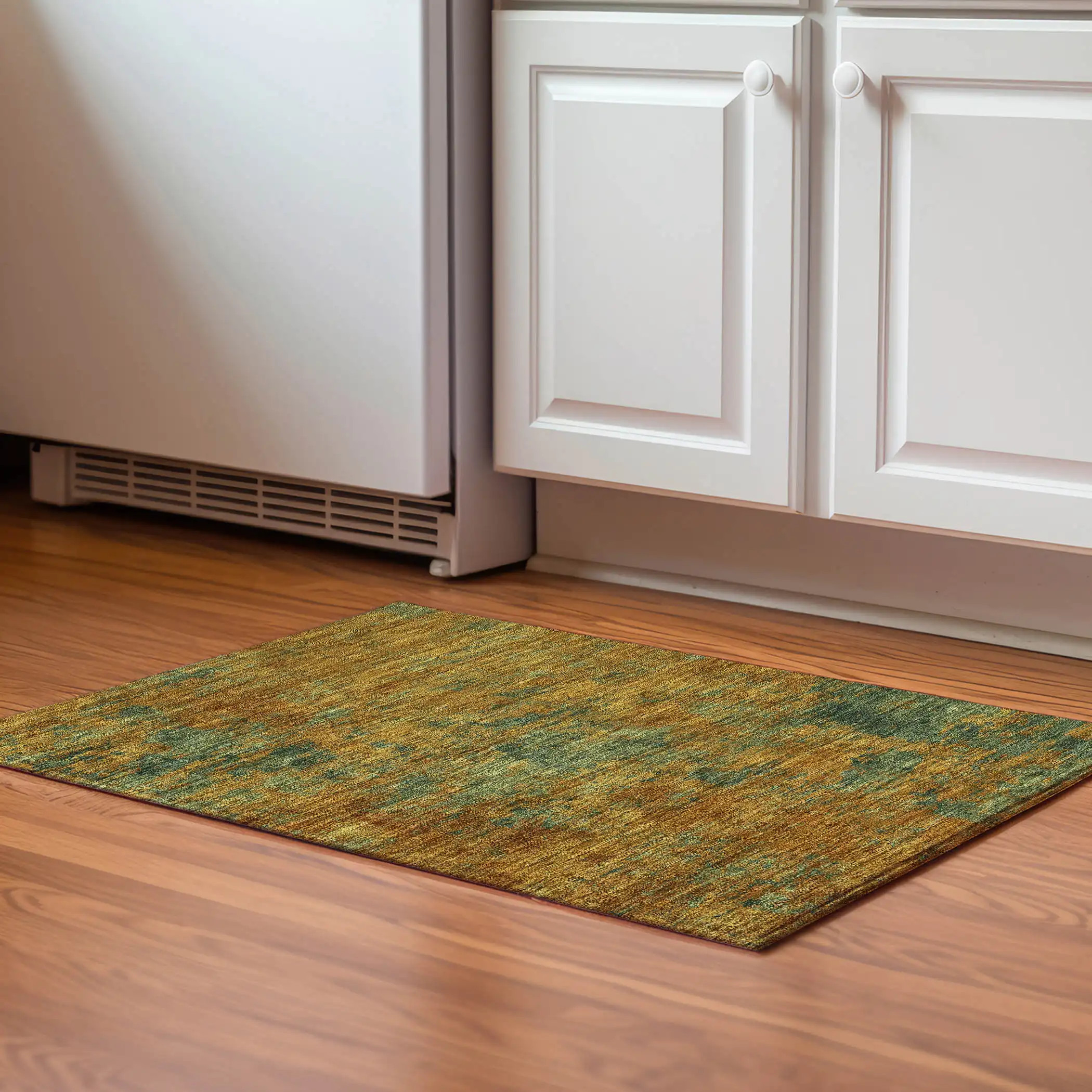 Dalyn Kochi KC2 Copper Area Scatter Rug Room Scene
