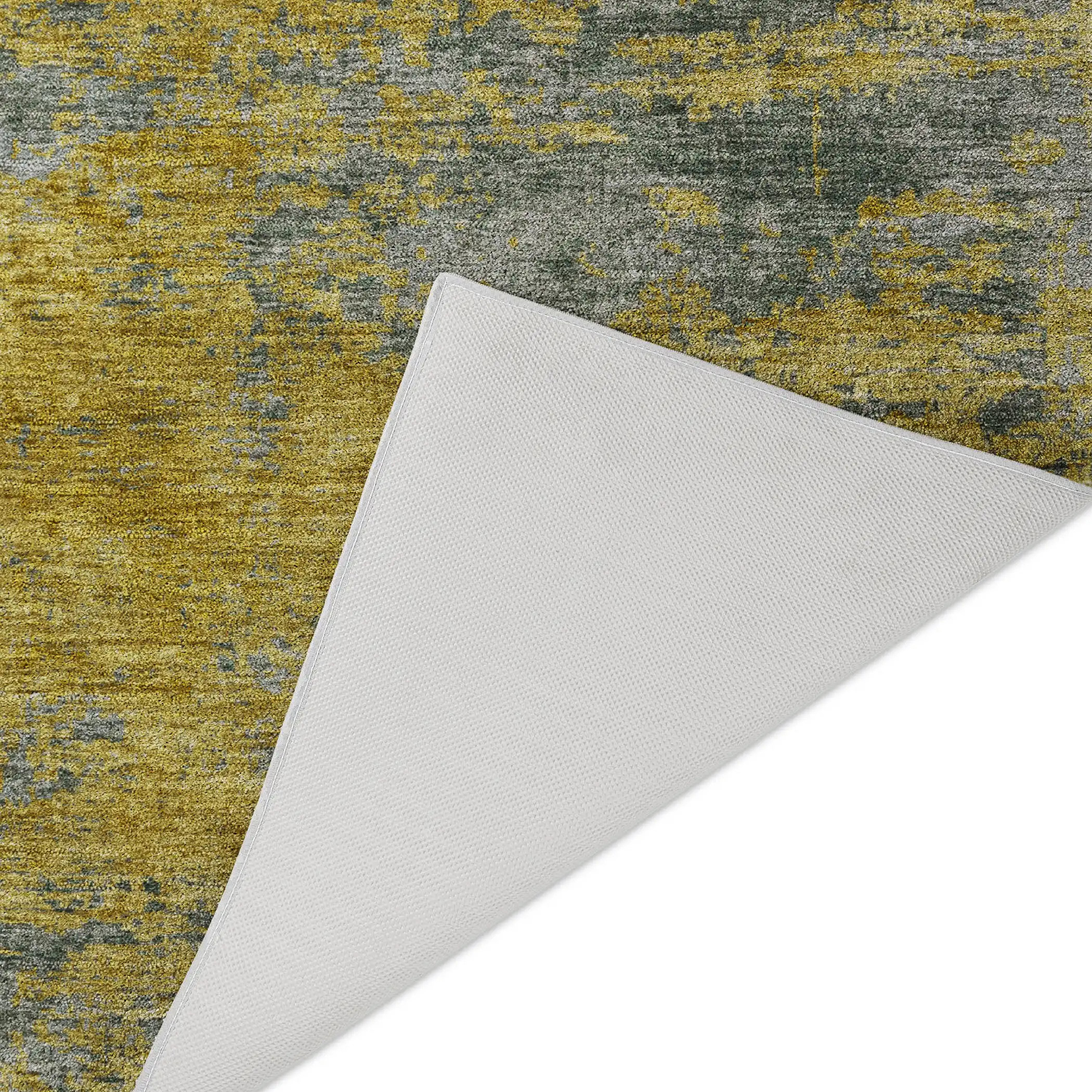 Dalyn Kochi KC2 Gold Area Rug Backing