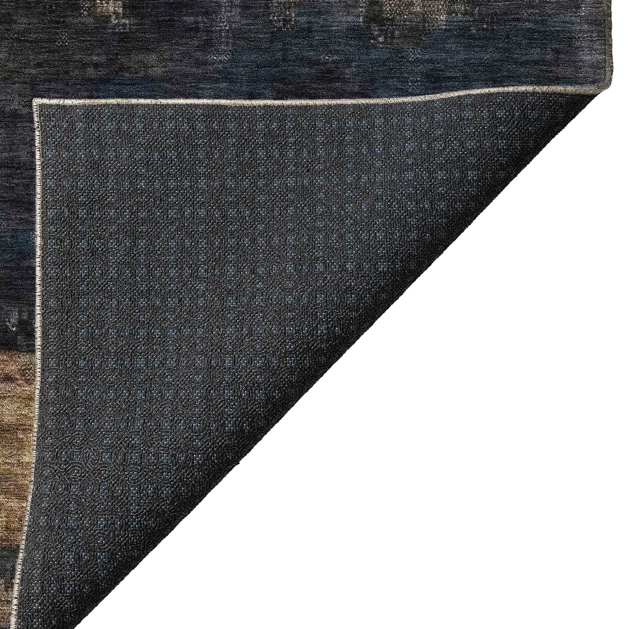 Dalyn Nouveau NV17 Charcoal Area Rug Backing
