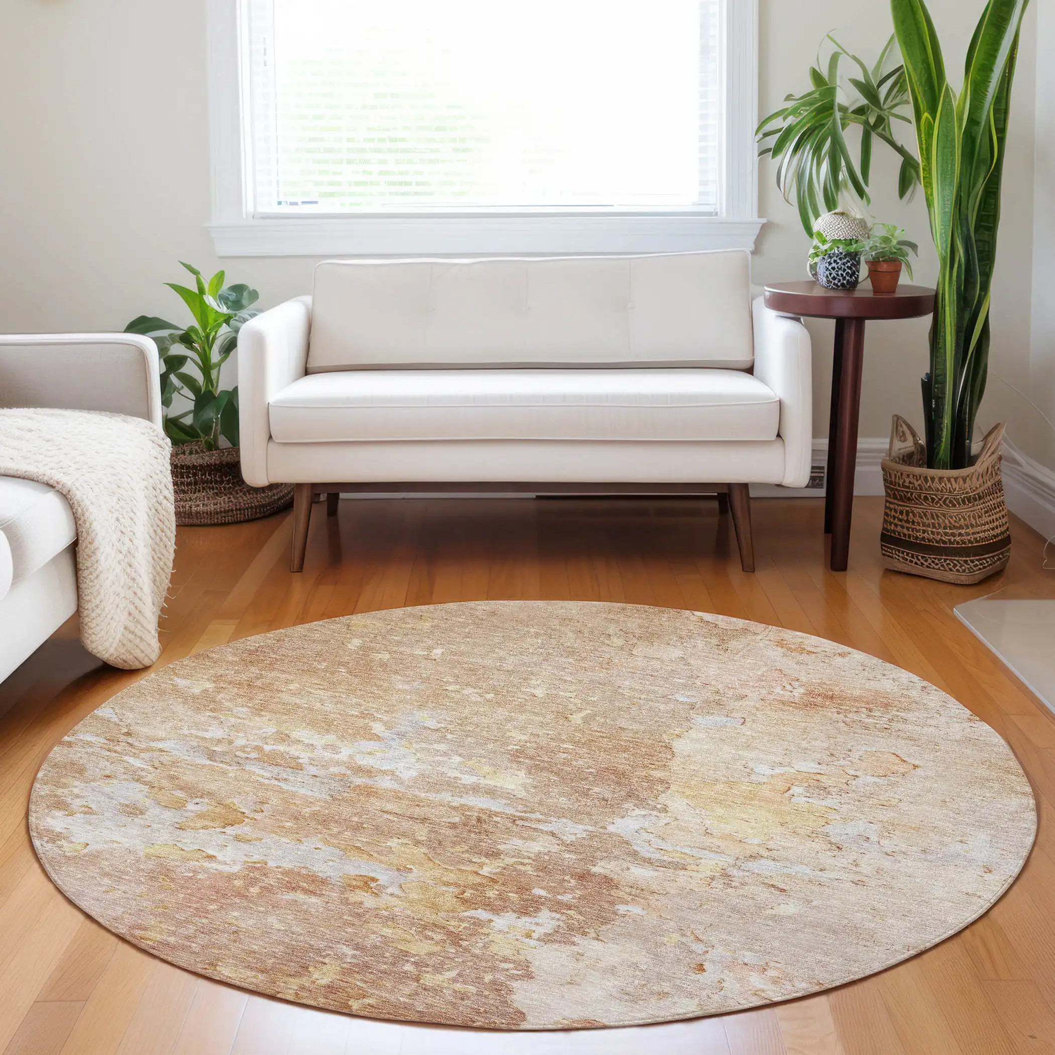 ダルメシアン　Ronzan Dalyn Ravenna RN3 Salmon Area Rug | Carpetmart.com - Carpet & Tile