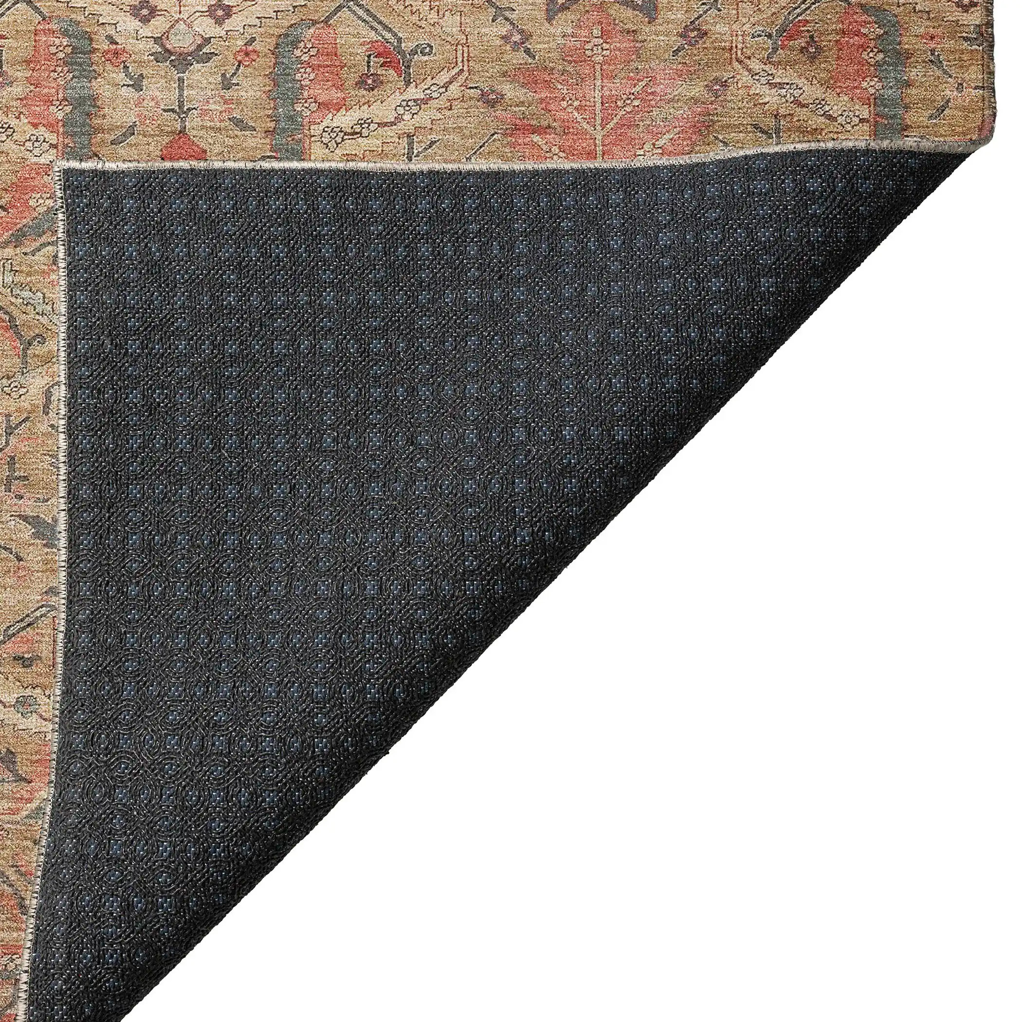 Dalyn Solace SL7 Tan Area Rug Corner
