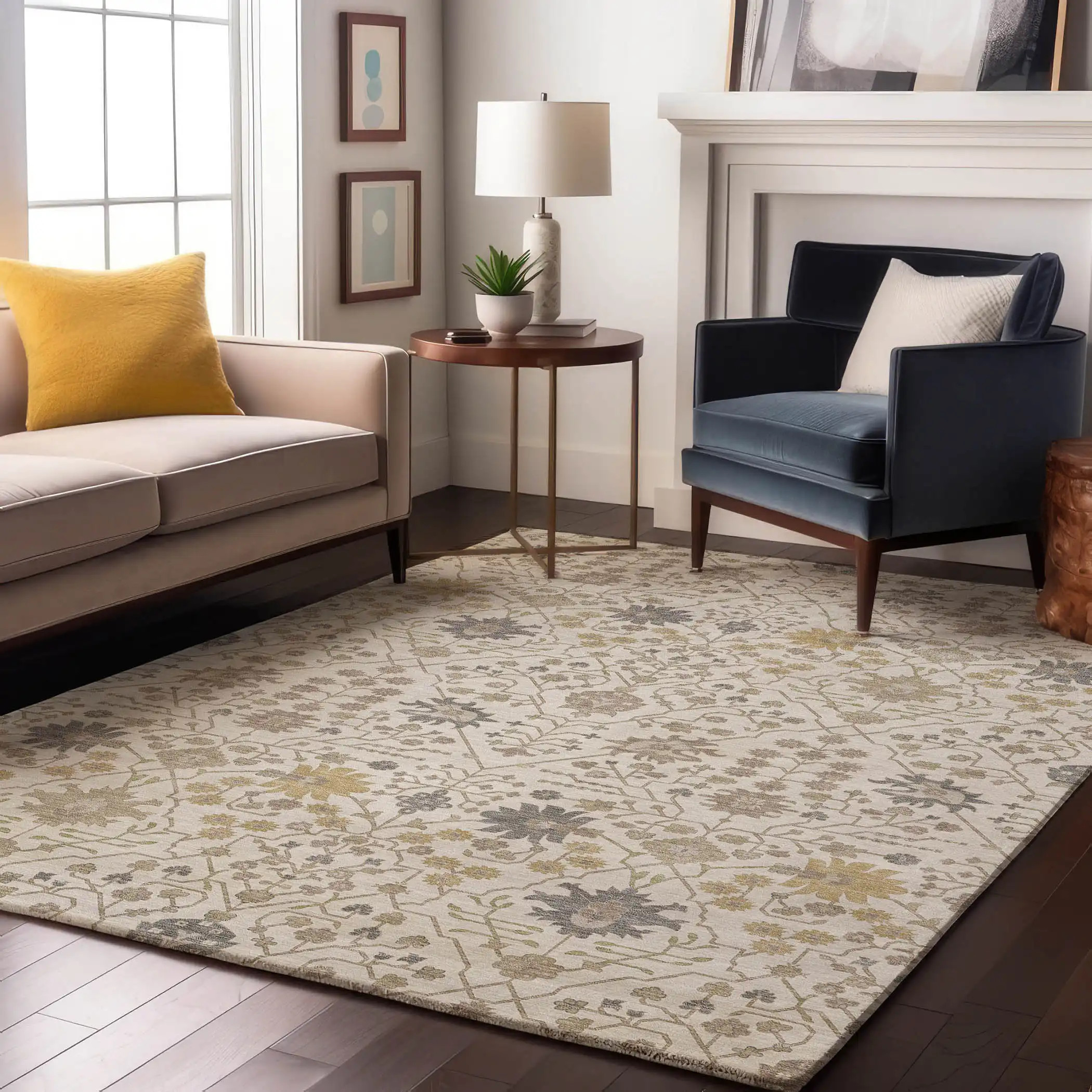 Dalyn Tabrook TB12 Ivory Area Rug | Carpetmart.com - Carpet & Tile