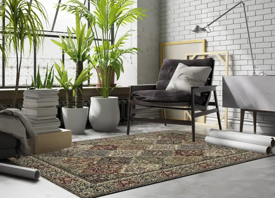Dynamic Rugs Ancient Garden 57008-3233 Multi - Carpet & Tile Mart