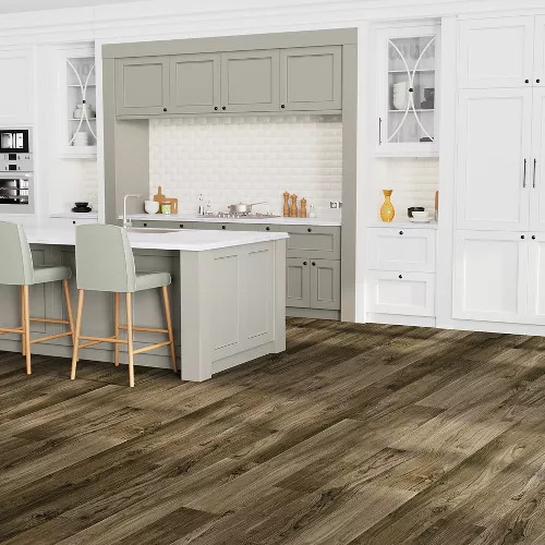 Pergo Extreme Preferred Wider Longer PT008-850 Brunette 10" X 72" Luxury Vinyl Plank Room Scene