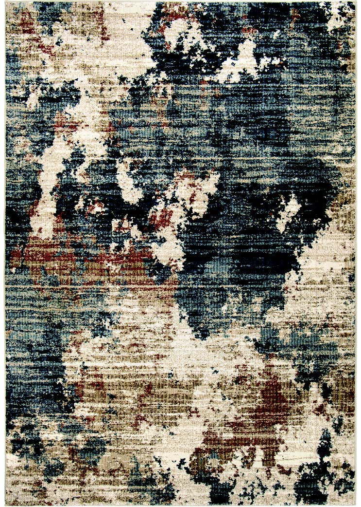 Orian Adagio 8233 Blue Area Rug