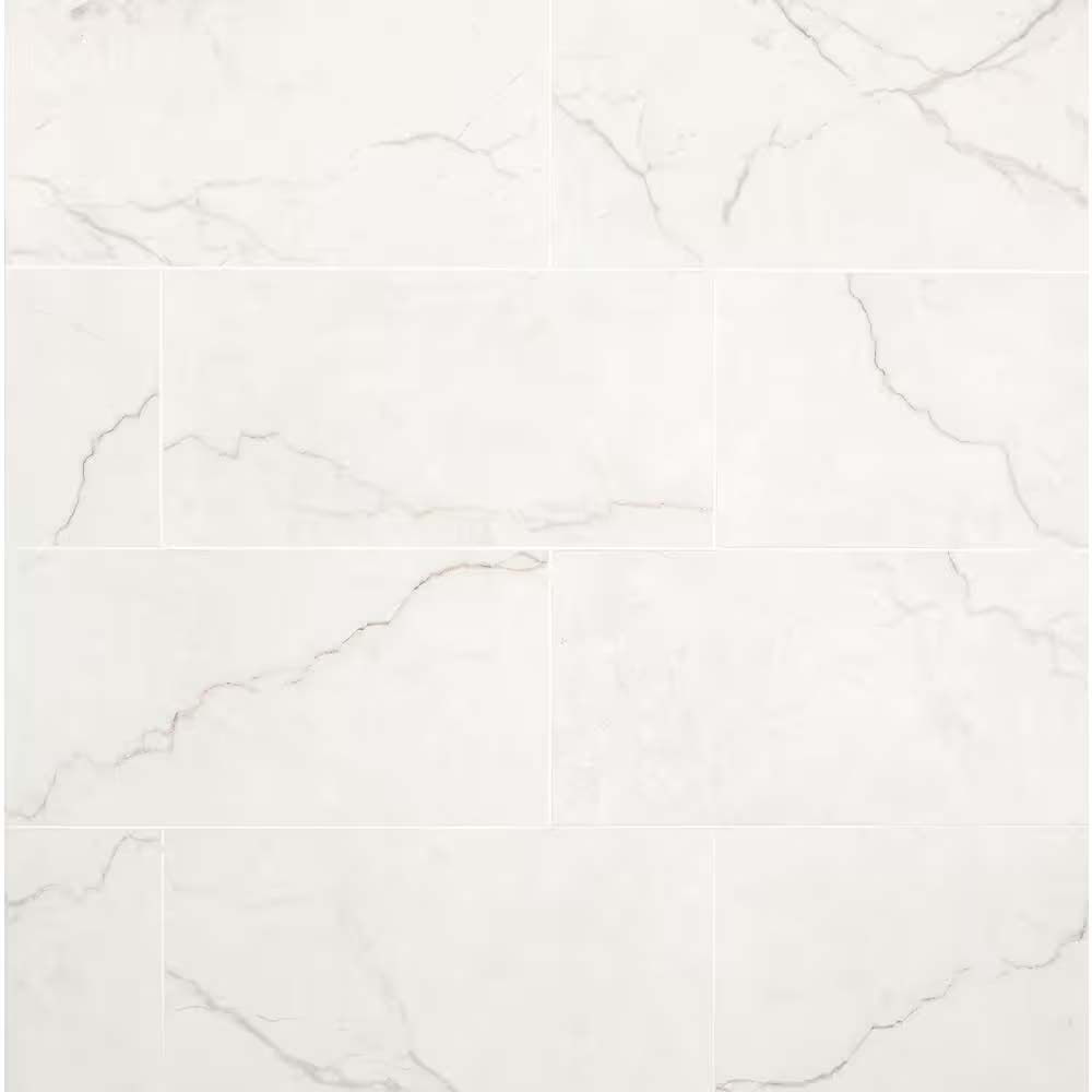 Brighton Polished Gold 12" X 24" Porcelain Tile Field