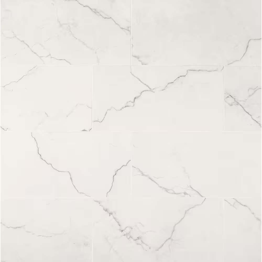 Brighton Polished Grey 12" X 24" Porcelain Tile Field