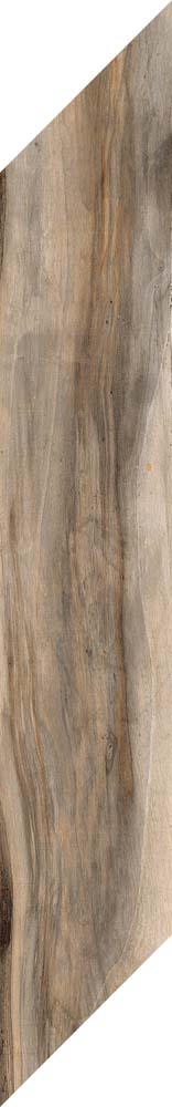 Chevron Soft Ash 6" X 33.5" Porcelain XL Tile Swatch