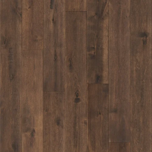 Alexandria Creekside Coffee Bean 3/4" X 5" Birch Hardwood Flooring Swatch