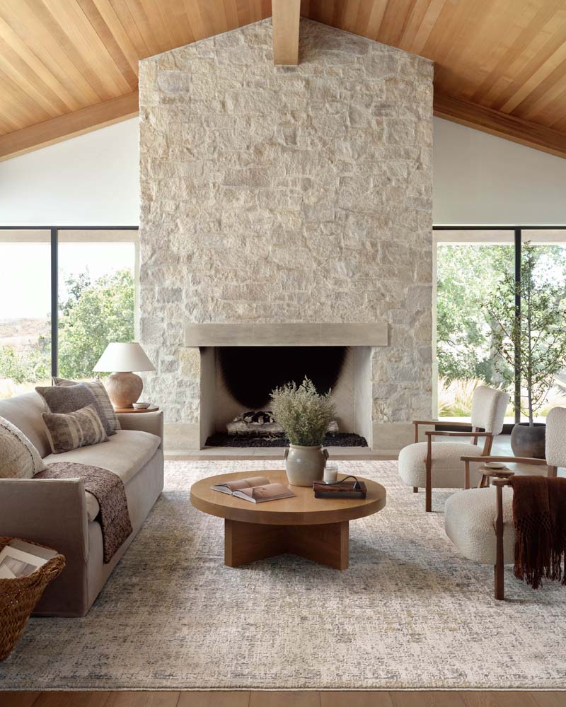 Alie ALE-02 Sand Sky Area Rug - Amber Lewis x Loloi Room Scene Alie ALE-02 Sand Sky Area Rug - Amber Lewis x Loloi Room Scene