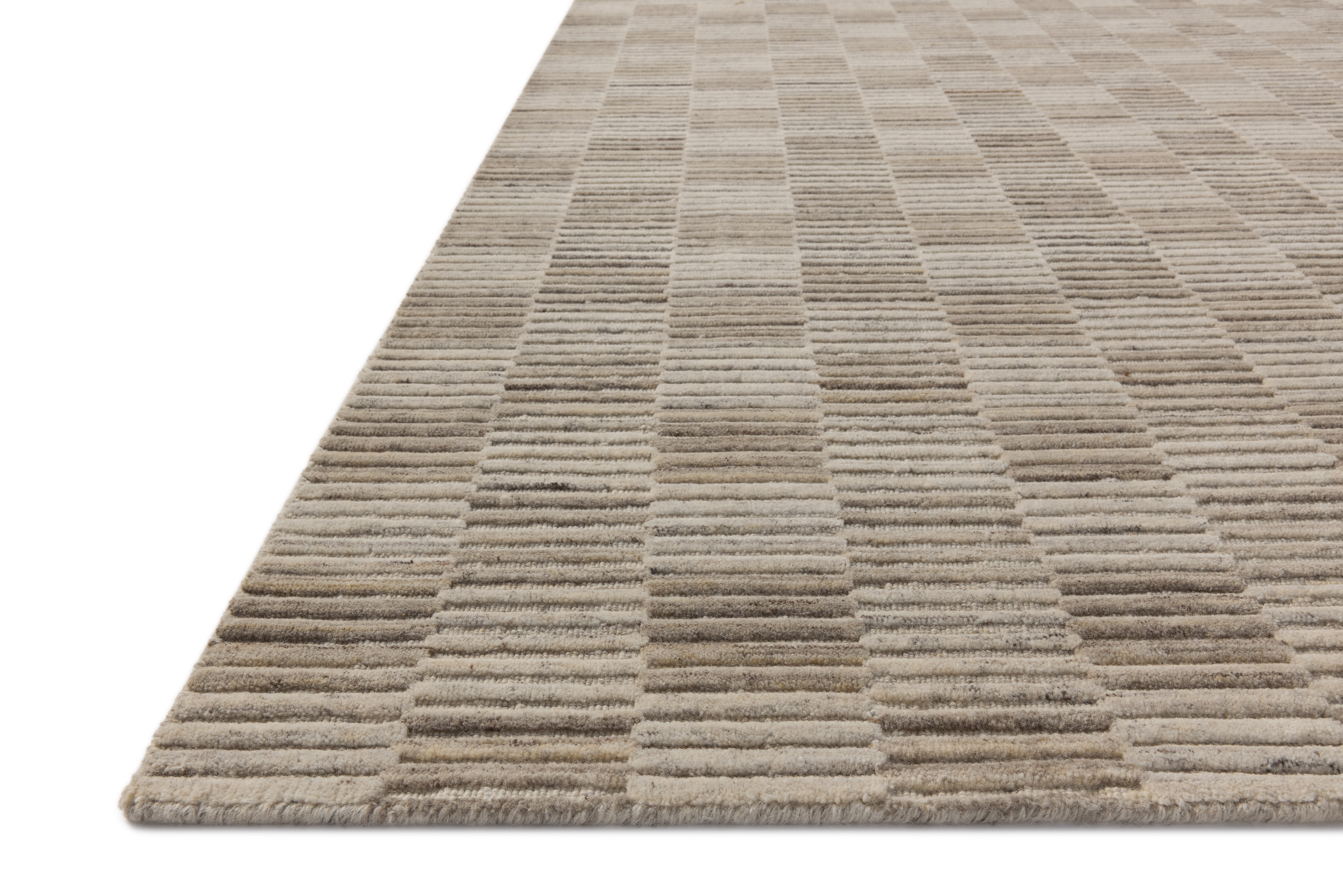Marlowe MAW-01 Stone Fog Area Rug - Amber Lewis x Loloi Corner