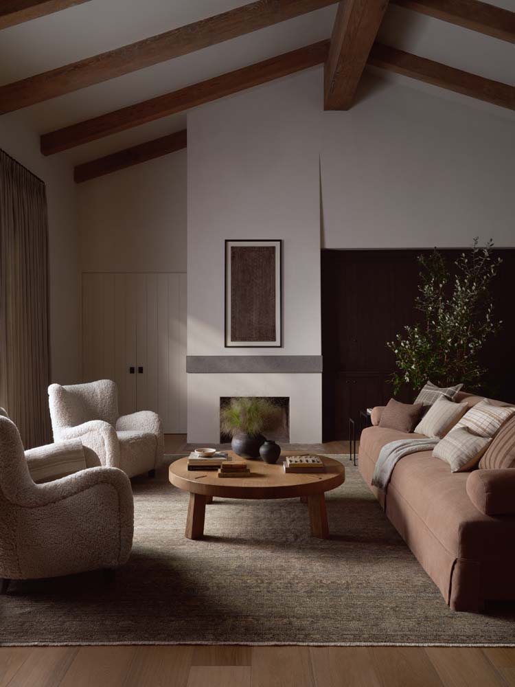 Molly MOL-05 Lagoon Natural Area Rug - Amber Lewis x Loloi Room Scene