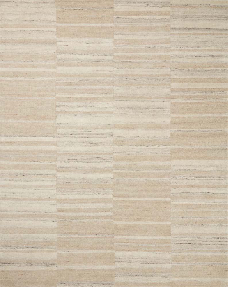 Rocky ROC-02 Natural Sand Area Rug - Amber Lewis x Loloi