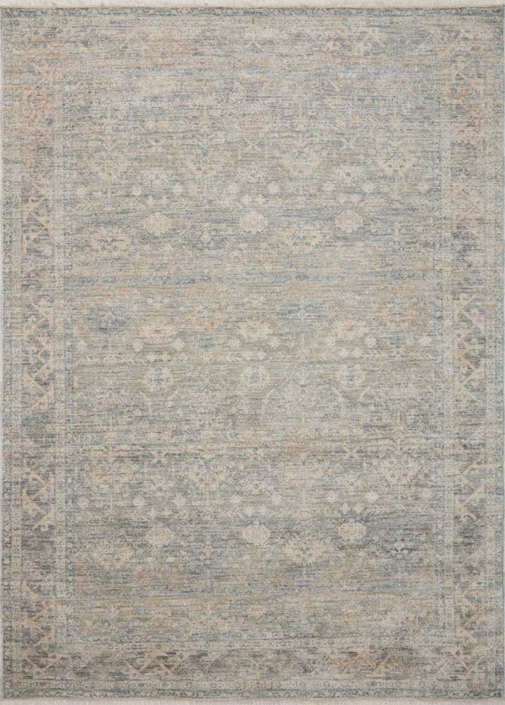 Blake BLA-01 Sky Beige Area Rug - Angela Rose x Loloi