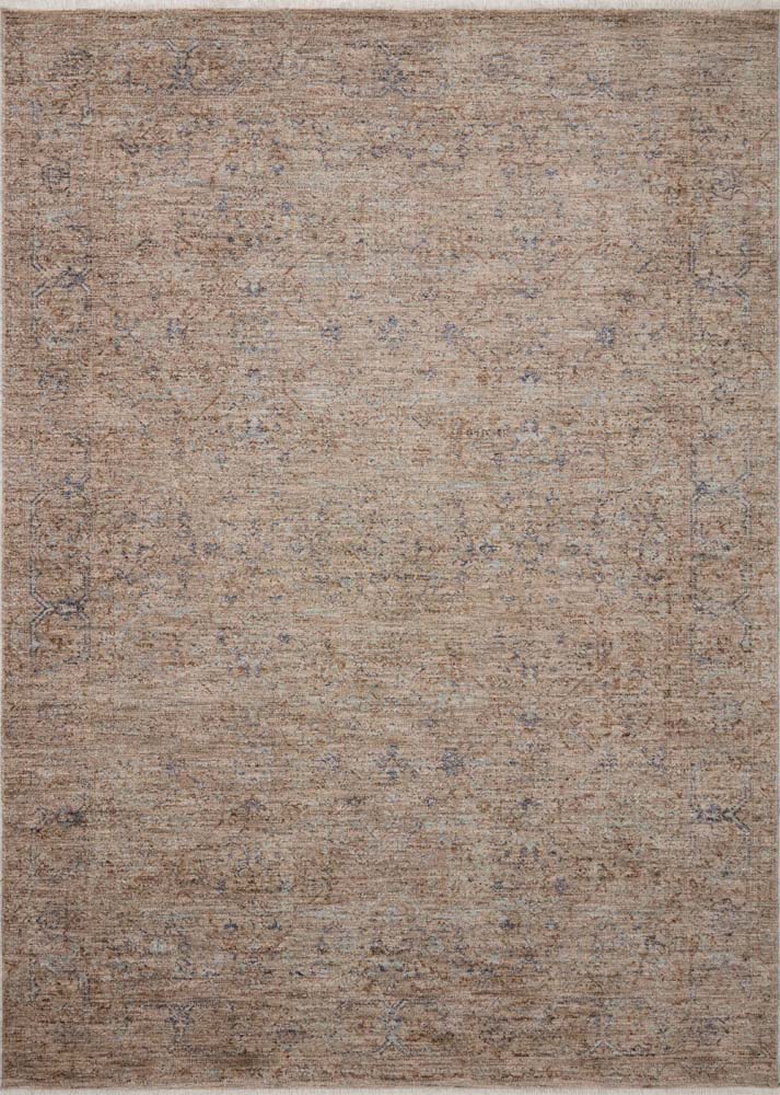 Blake BLA-03 Taupe Blue Area Rug - Angela Rose x Loloi