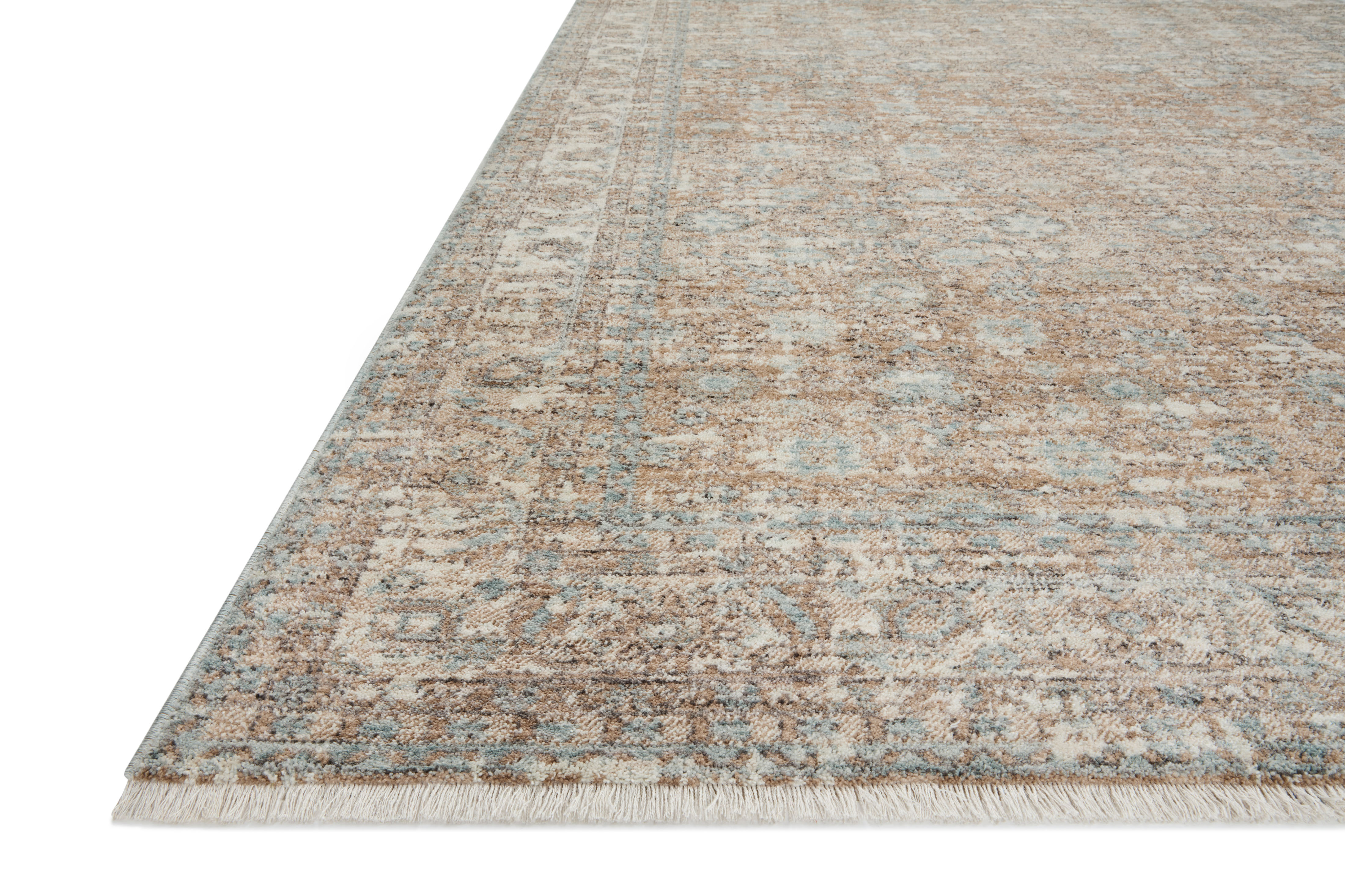 Blake BLA-05 Sand Sky Area Rug - Angela Rose x Loloi Corner