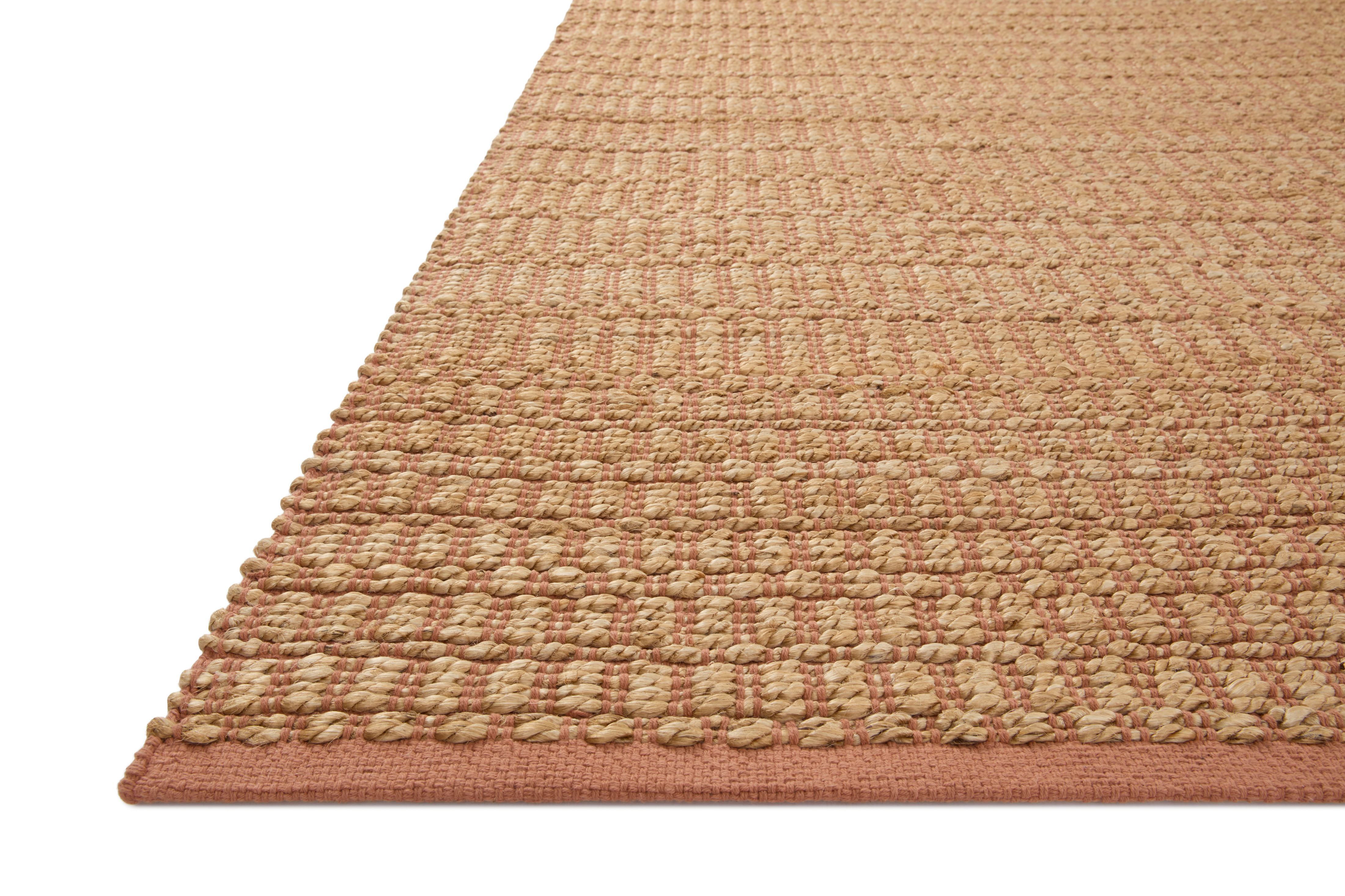 Colton CON-05 Natural Clay Area Rug - Angela Rose x Loloi Corner