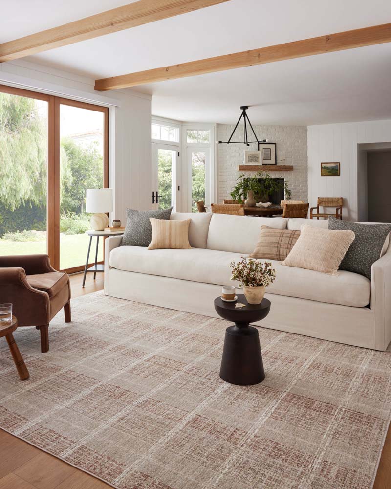Ember EMB-02 Clay Sand Area Rug - Angela Rose x Loloi Room Scene