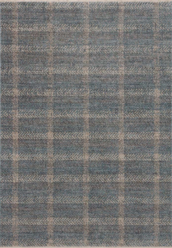 Ember EMB-03 Blue Beige Area Rug - Angela Rose x Loloi