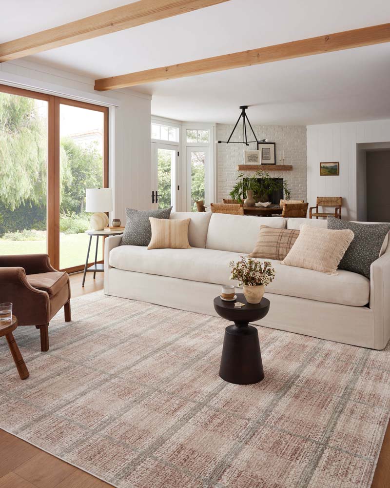 Ember EMB-06 Clay Mist Area Rug - Angela Rose x Loloi Room Scene