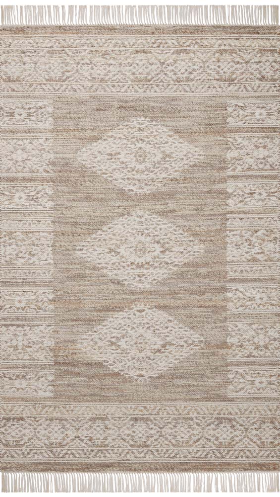 Rivers RIV-05 Lilac Ivory Area Rug - Angela Rose x Loloi