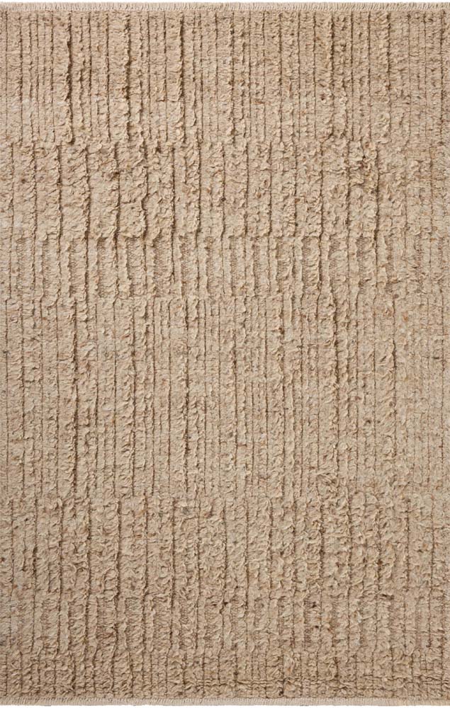 Dana DNA-01 Sand Area Rug - Brigette Romanek x Loloi | Carpertmart
