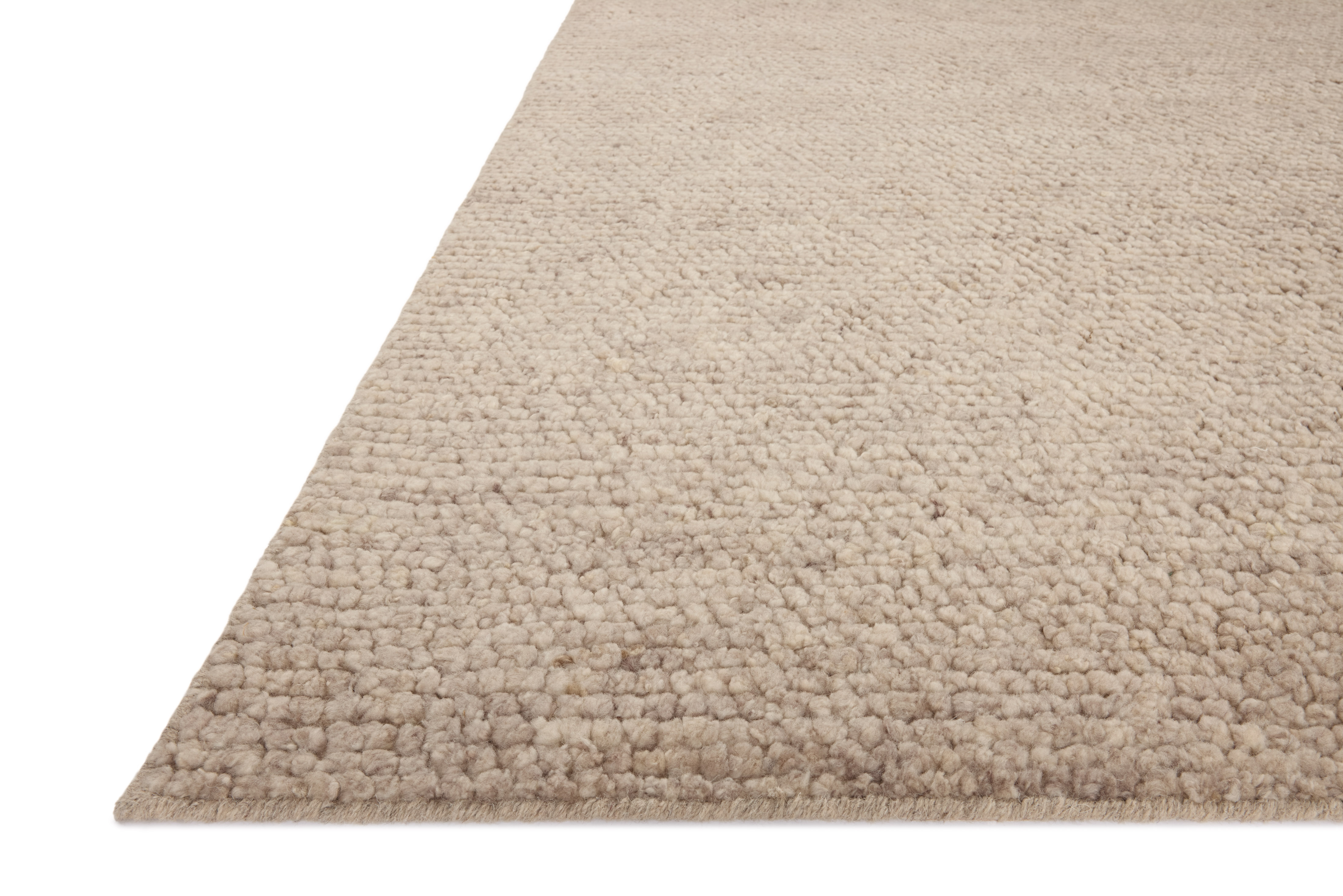 Frida FRE-01 Dove Area Rug - Brigette Romanek x Loloi Corner