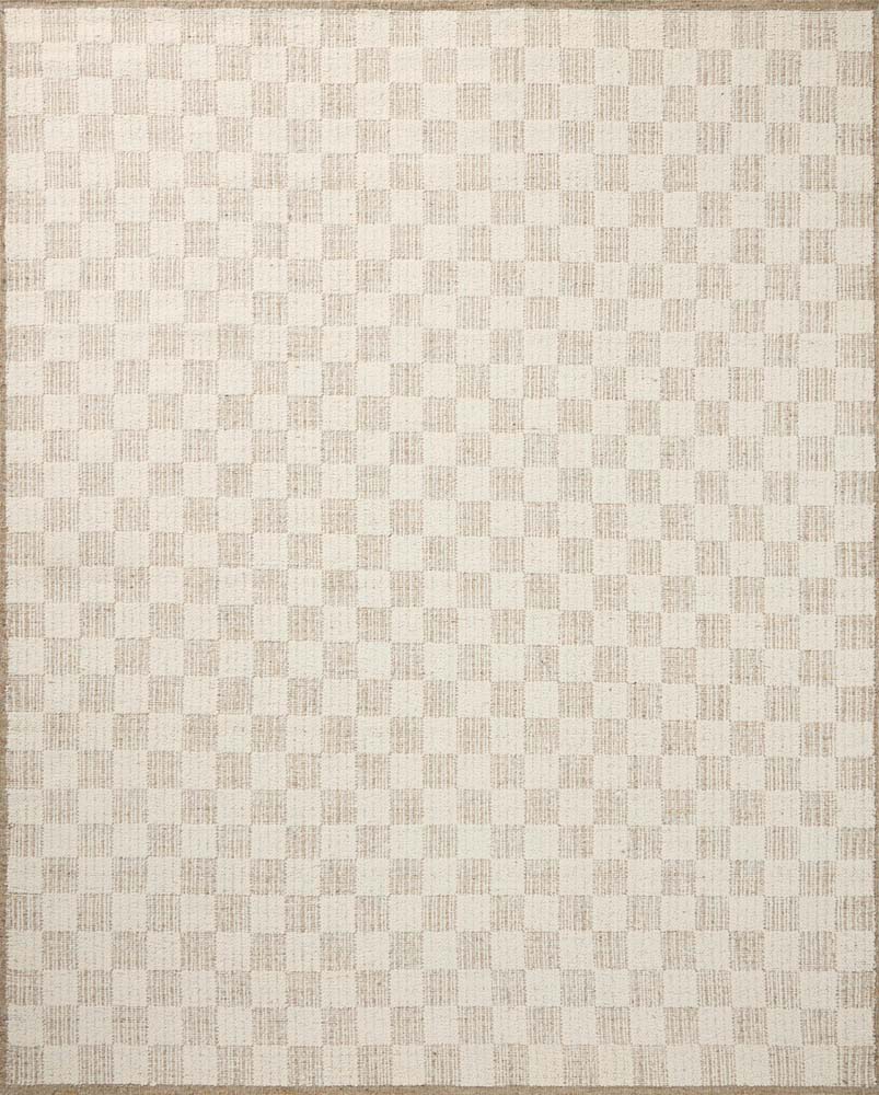 Knox KNX-01 Ivory Khaki Area Rug - Brigette Romanek x Loloi