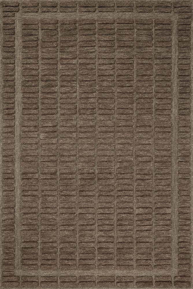 Bradley BRL-06 Cocoa Cocoa Area Rug - Chris Loves Julia x Loloi