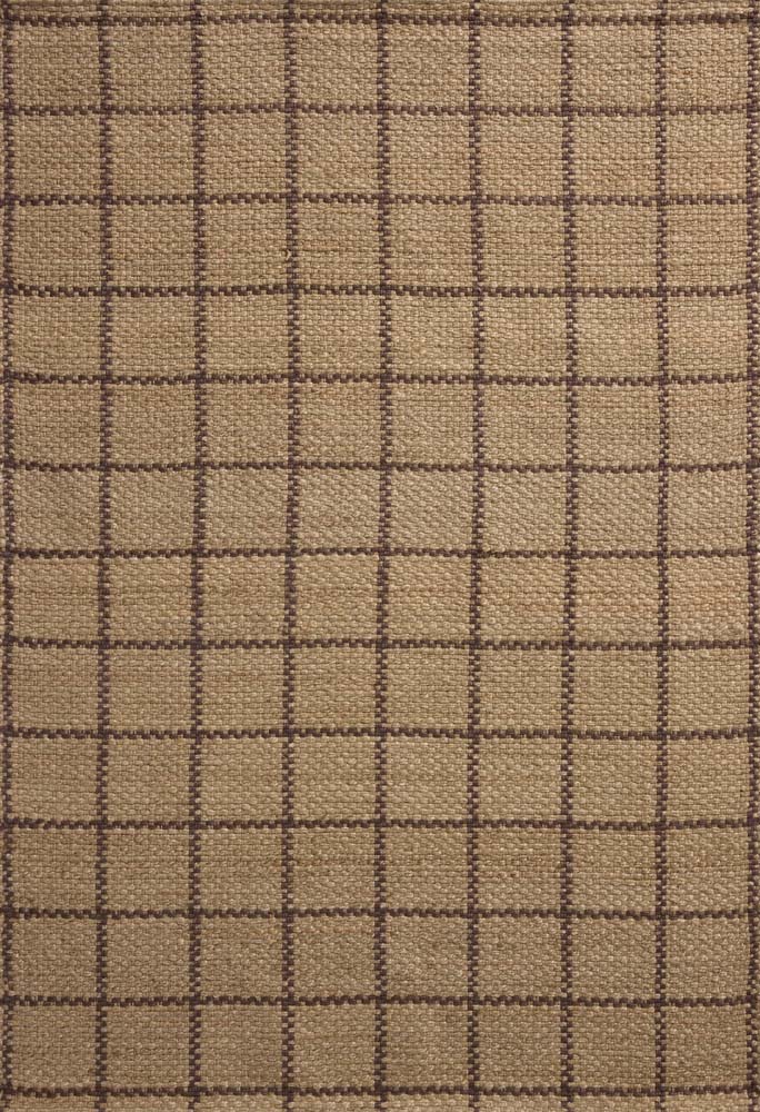 Fletcher FLE-01 Natural Brown Area Rug - Chris Loves Julia x Loloi