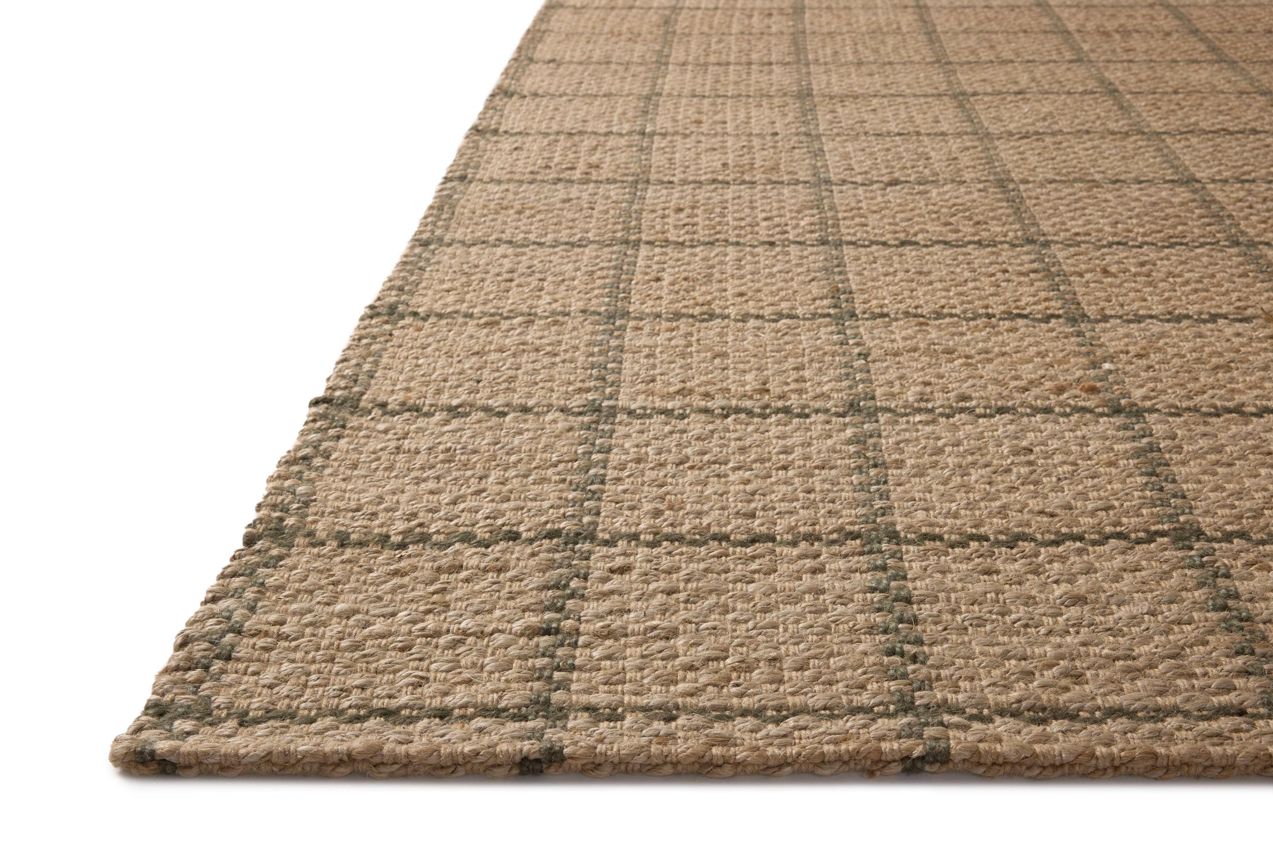 Fletcher FLE-01 Natural Olive Area Rug - Chris Loves Julia x Loloi Corner