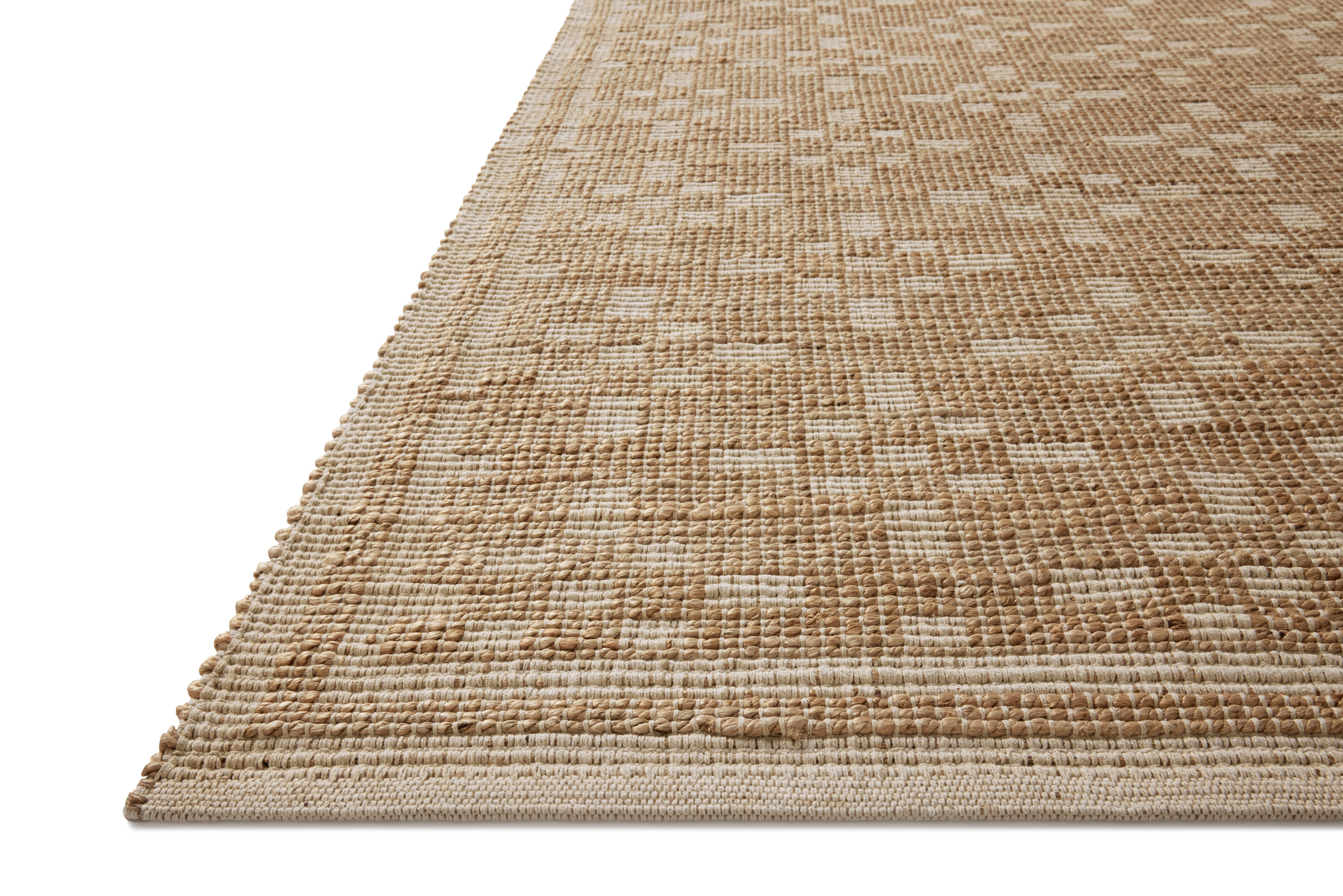 Judy JUD-07 Natural Ivory Area Rug - Chris Loves Julia x Loloi Corner