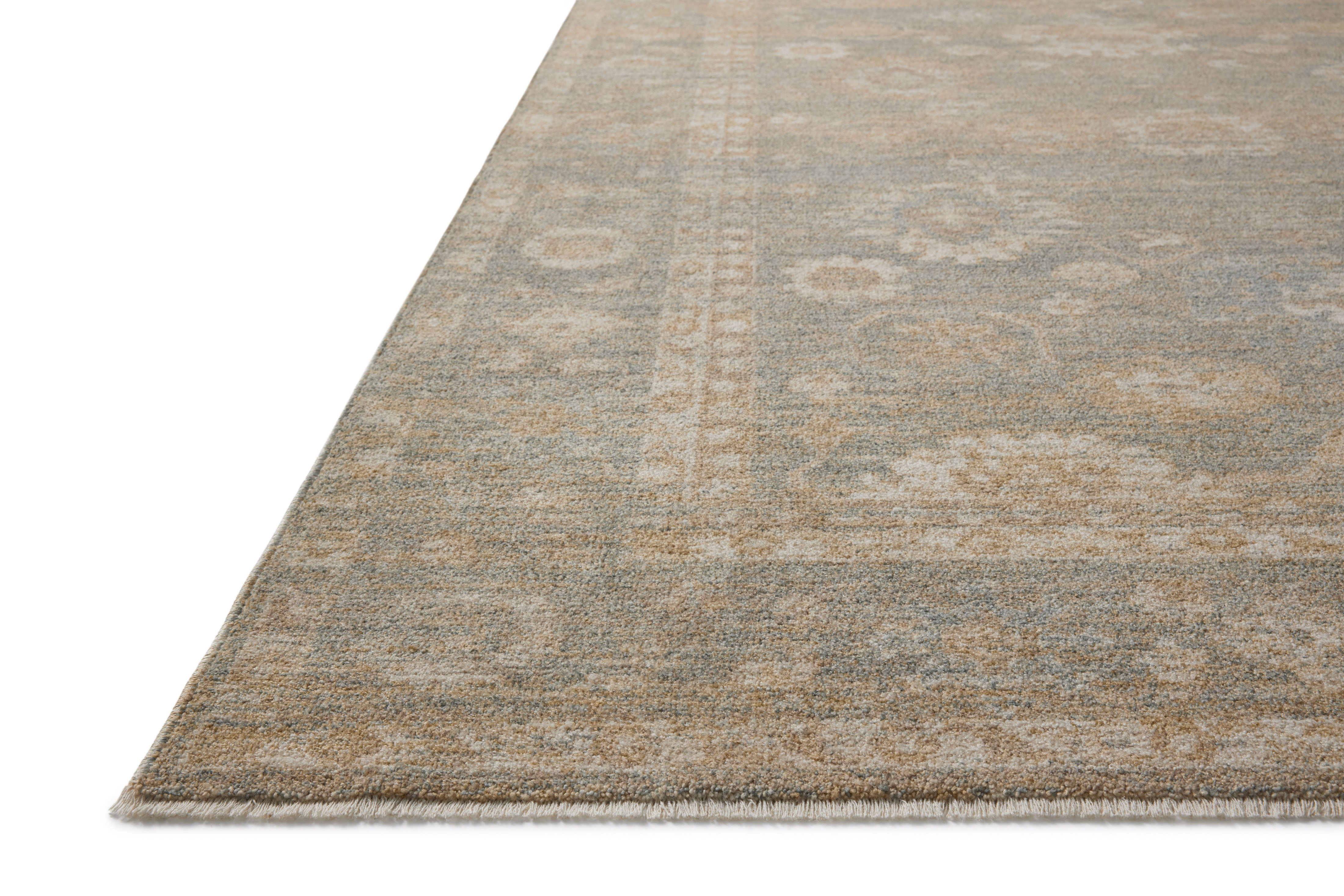 Louisa LOI-04 Lagoon Ivory Area Rug - Chris Loves Julia x Loloi Corner