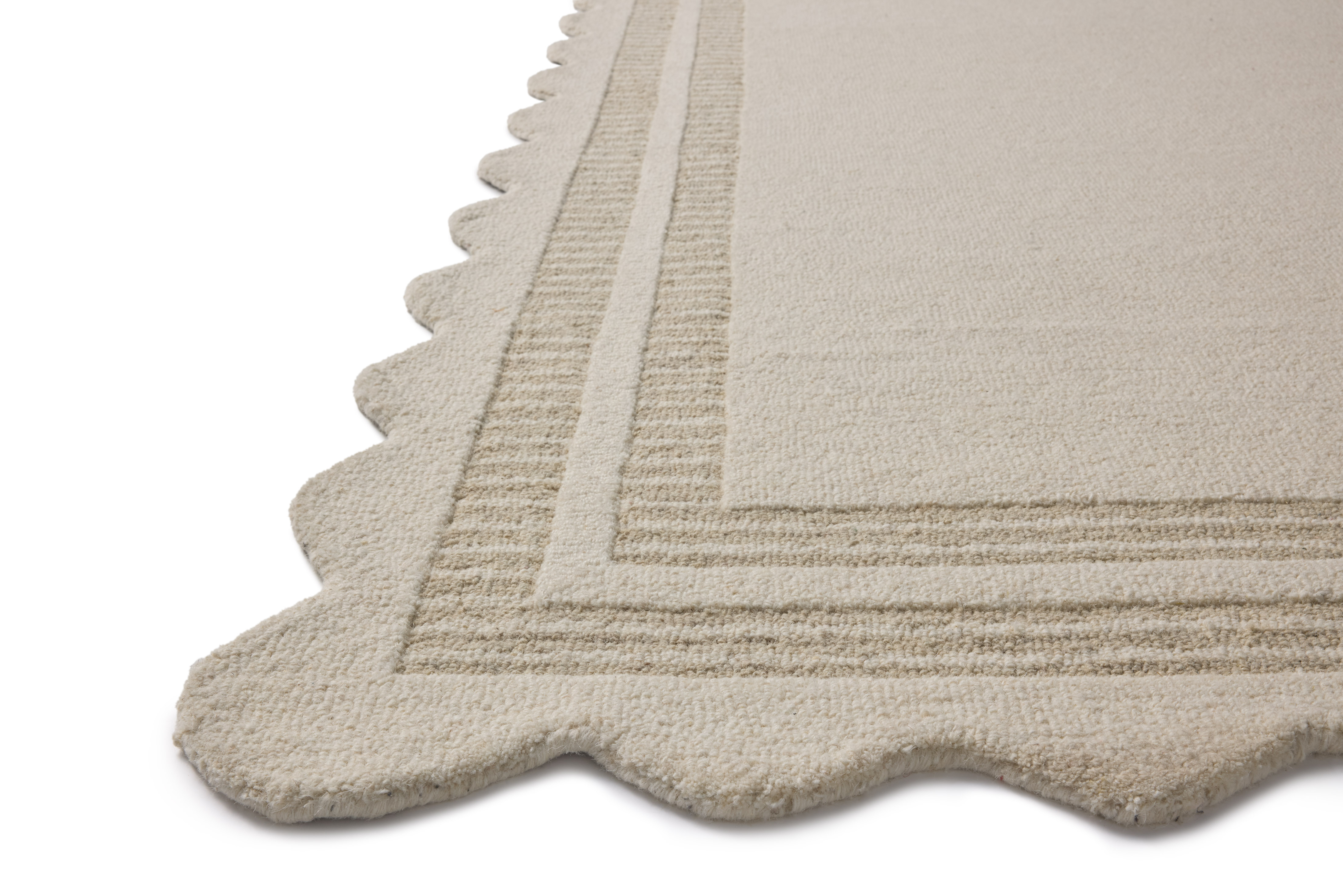Scottie SCO-01 Ivory Grey Area Rug - Chris Loves Julia x Loloi