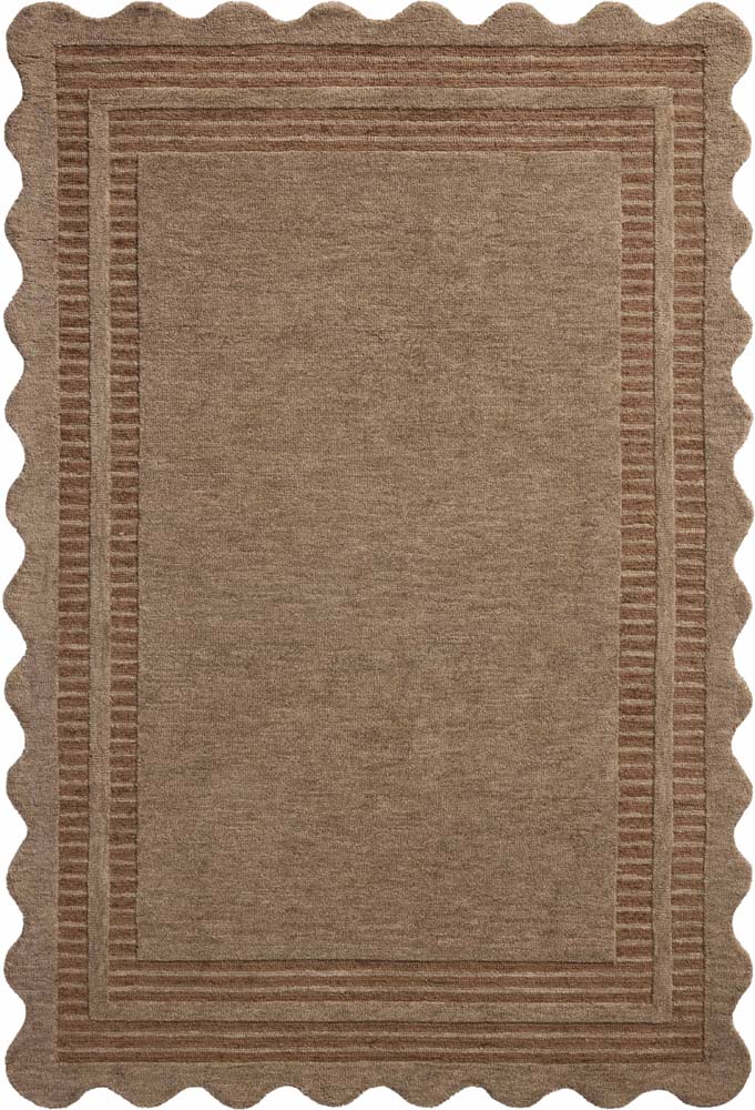 Scottie SCO-01 Mocha Clay Area Rug - Chris Loves Julia x Loloi