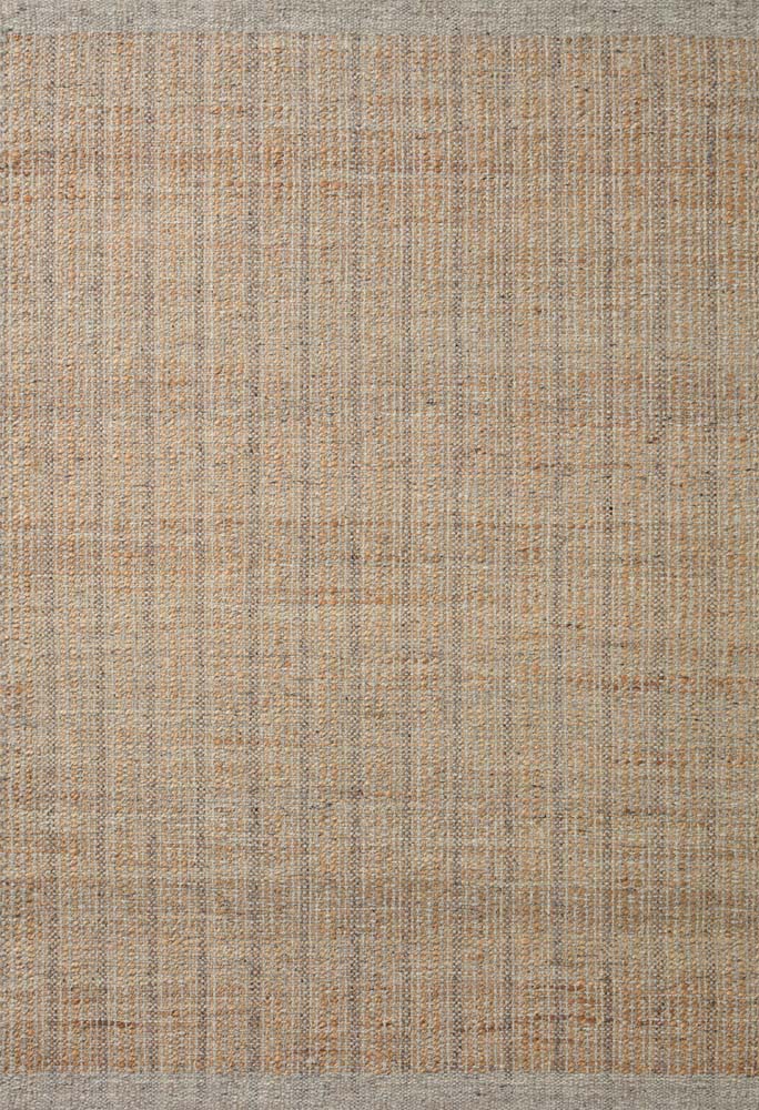 Cornwall CRN-01 Lt Grey Natural Area Rug - Jean Stoffer x Loloi