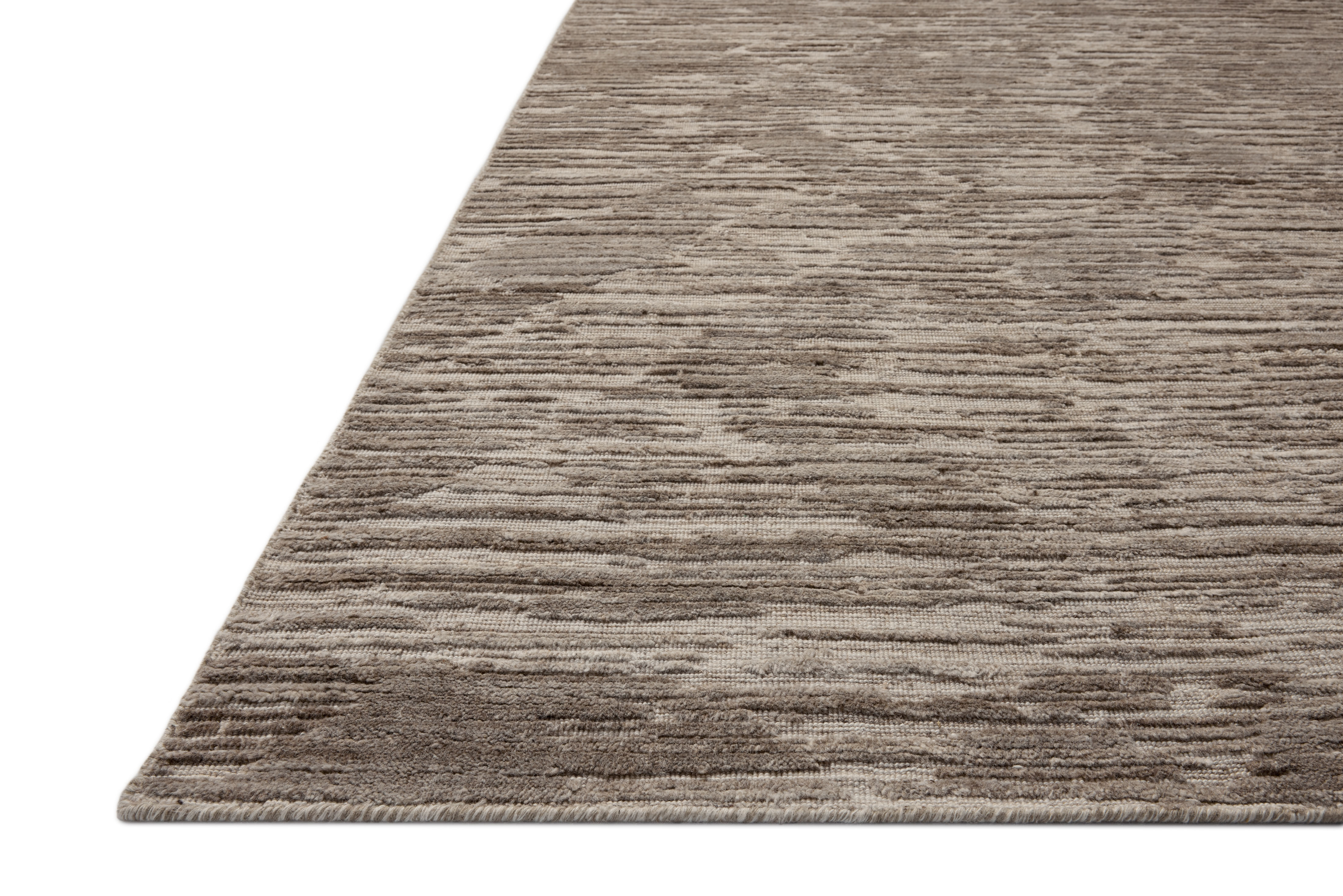 Daniel DAN-02 Dove Area Rug - Jean Stoffer x Loloi Corner
