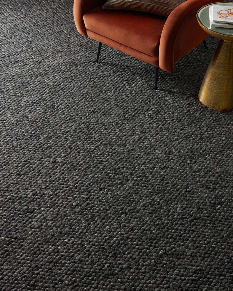 Hendrick HEN-01 Charcoal Area Rug - Jean Stoffer x Loloi
