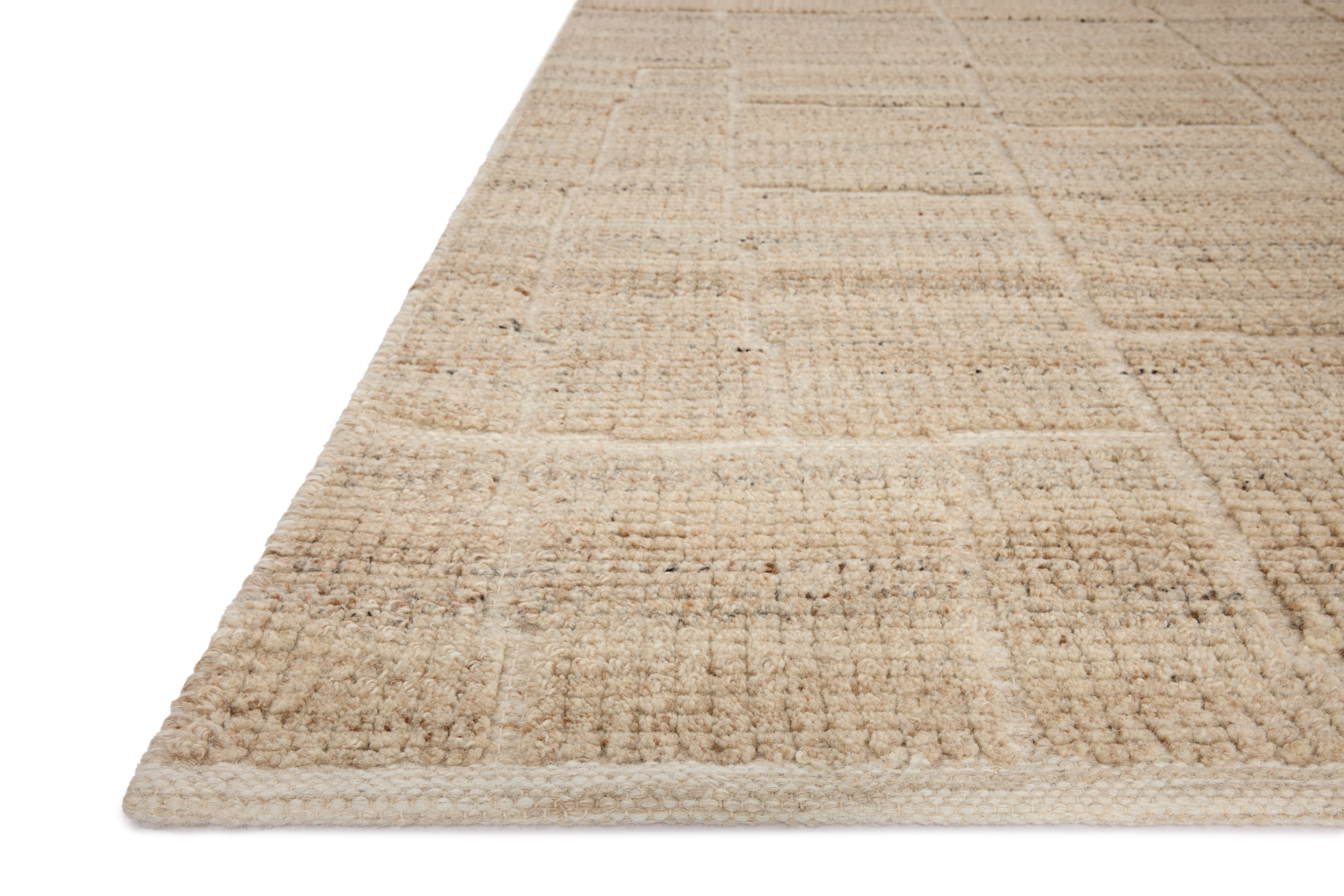 Loloi Asha ASA-01 Natural Area Rug Corner