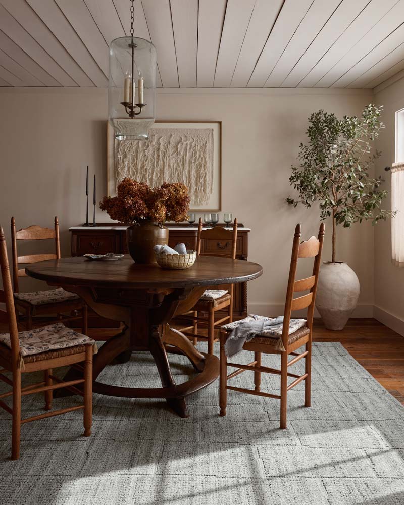 Loloi Asha ASA-01 Sky Area Rug Room Scene