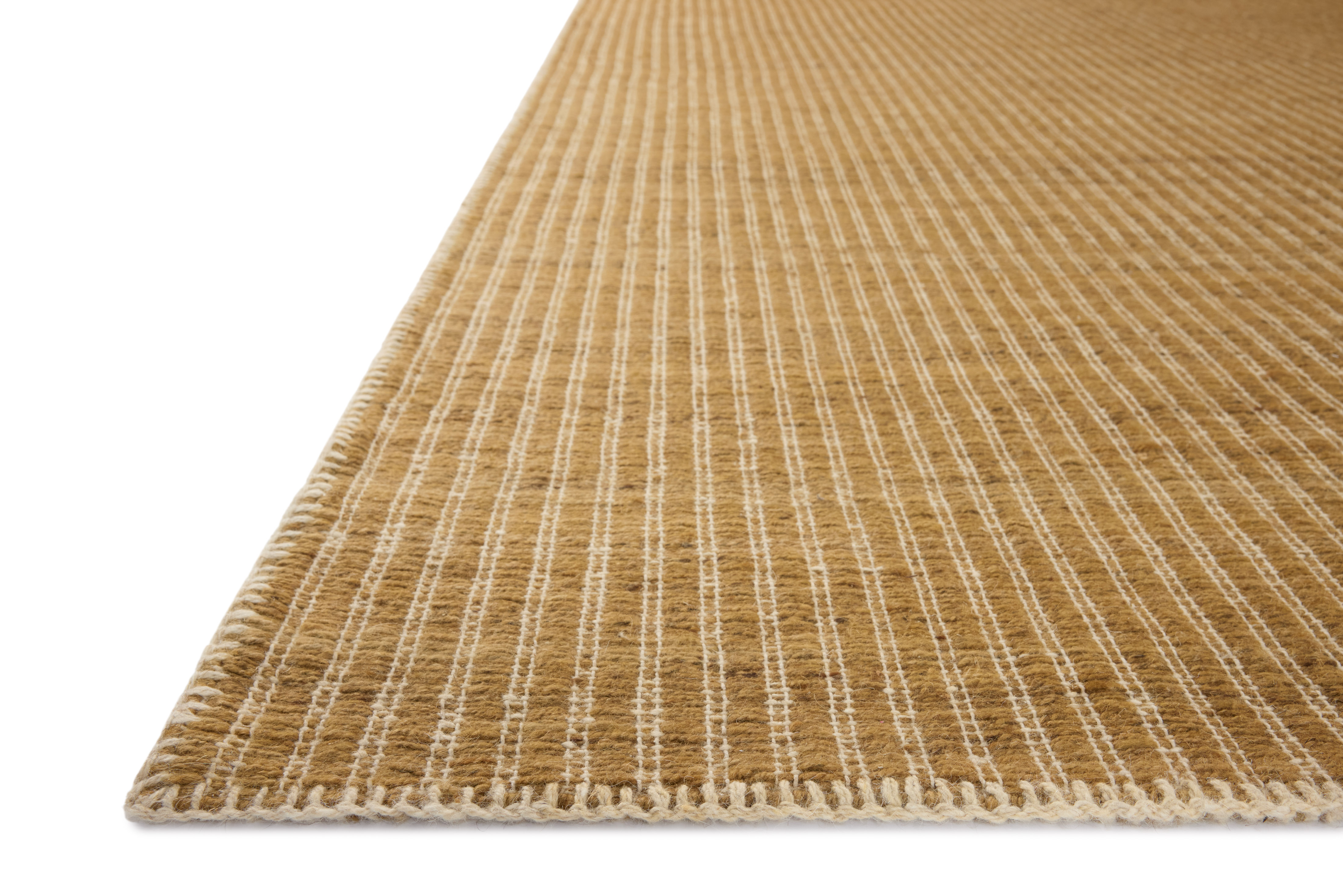 Loloi Elma ELM-01 Wheat Area Rug Corner