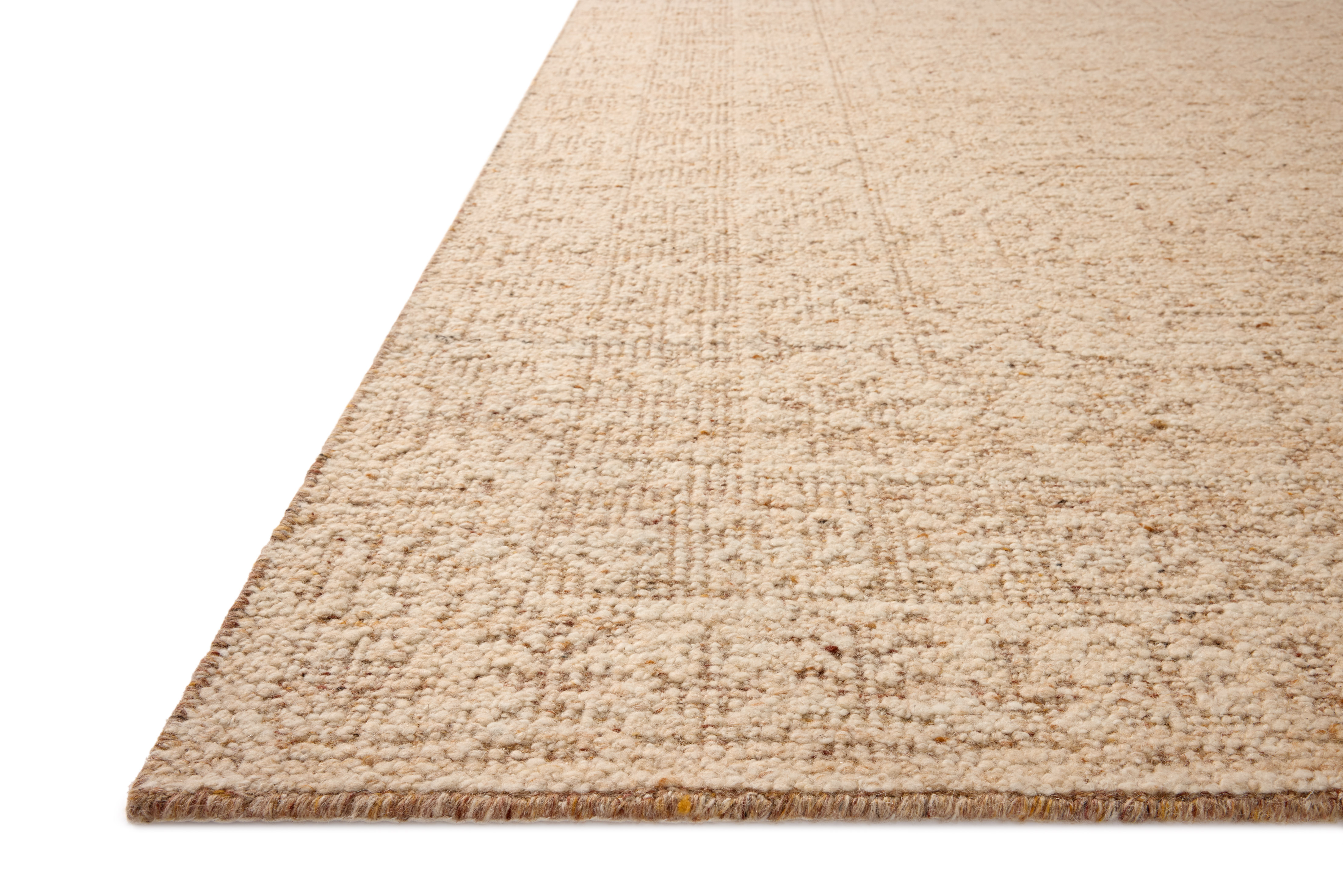 Loloi Novi NVI-01 Natural Clay Area Rug Corner
