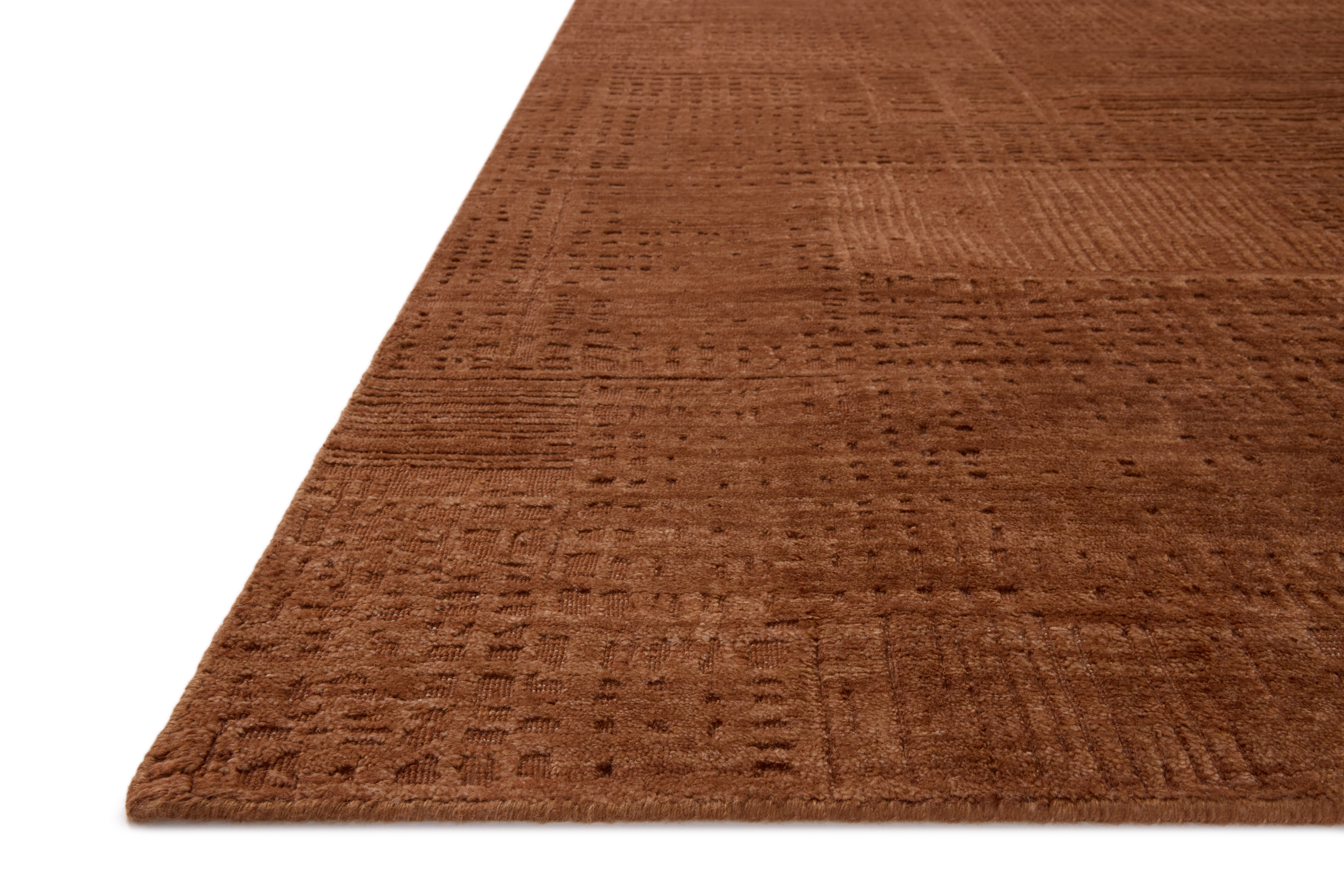 Loloi Woods WDS-04 Spice Area Rug Corner