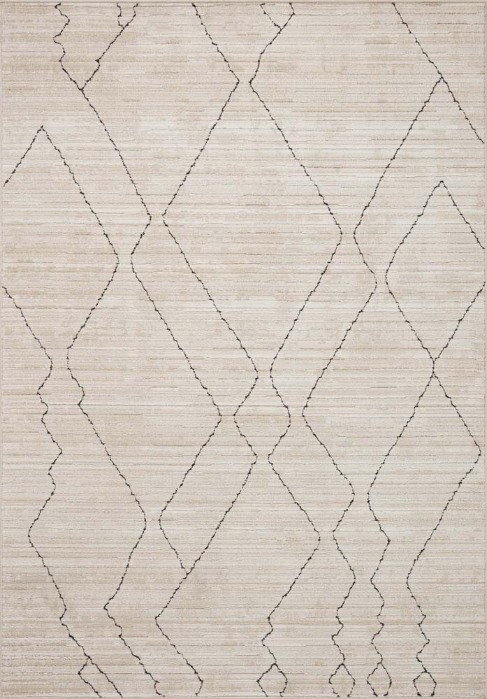 Loloi II Darby DAR-03 Sand Charcoal Area Rug