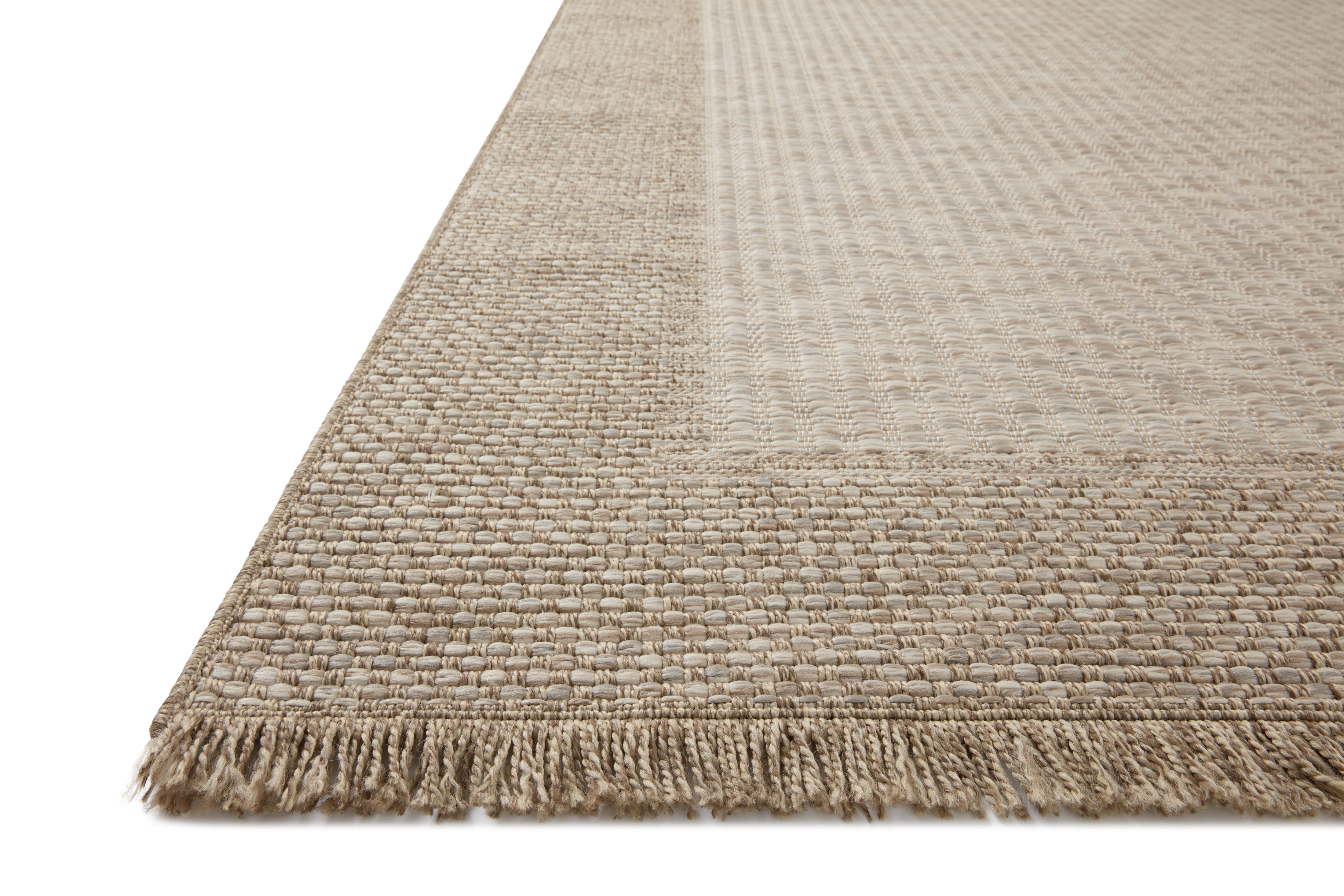 Loloi II Dawn DAW-06 Natural Area Rug Corner