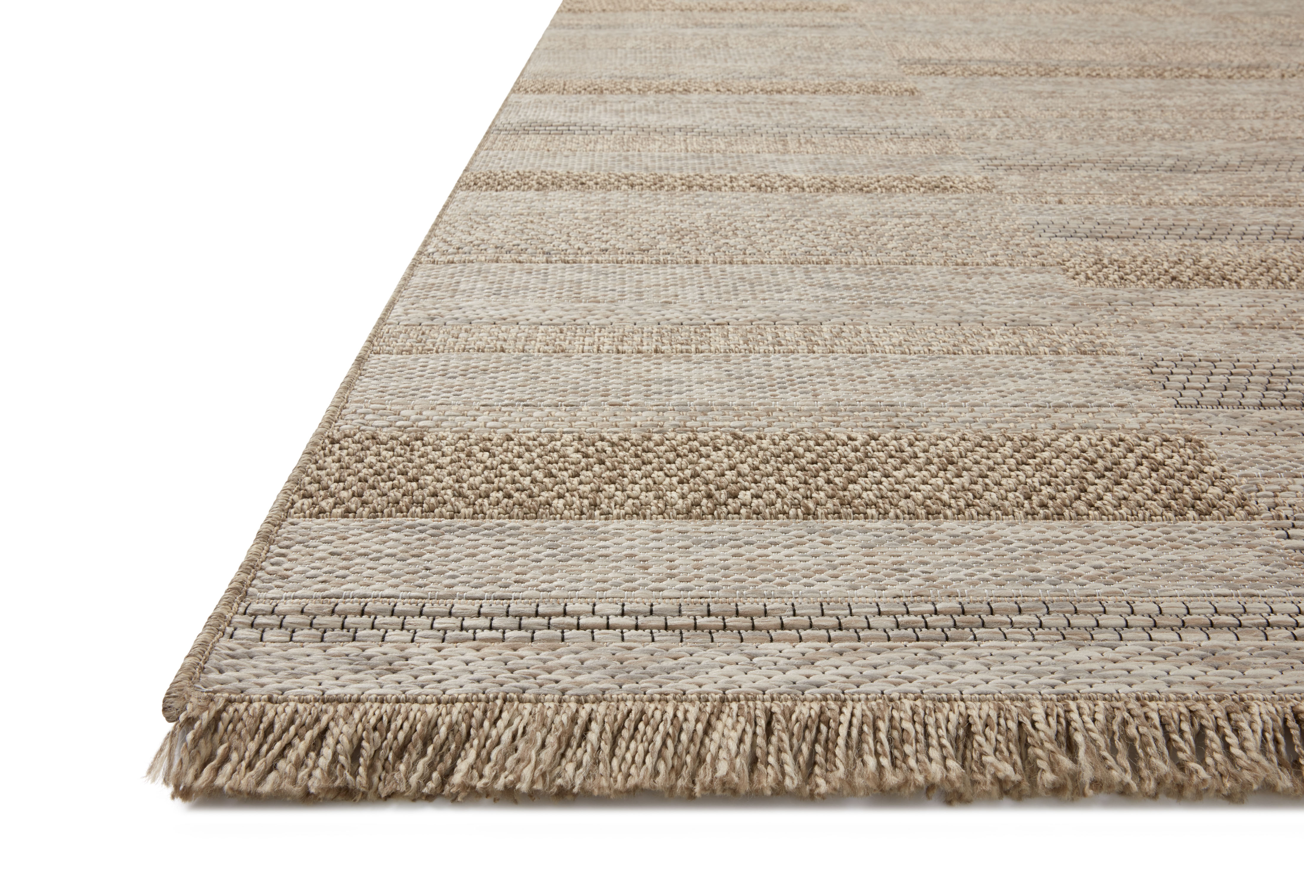 Loloi II Dawn DAW-03 Natural Area Rug Corner