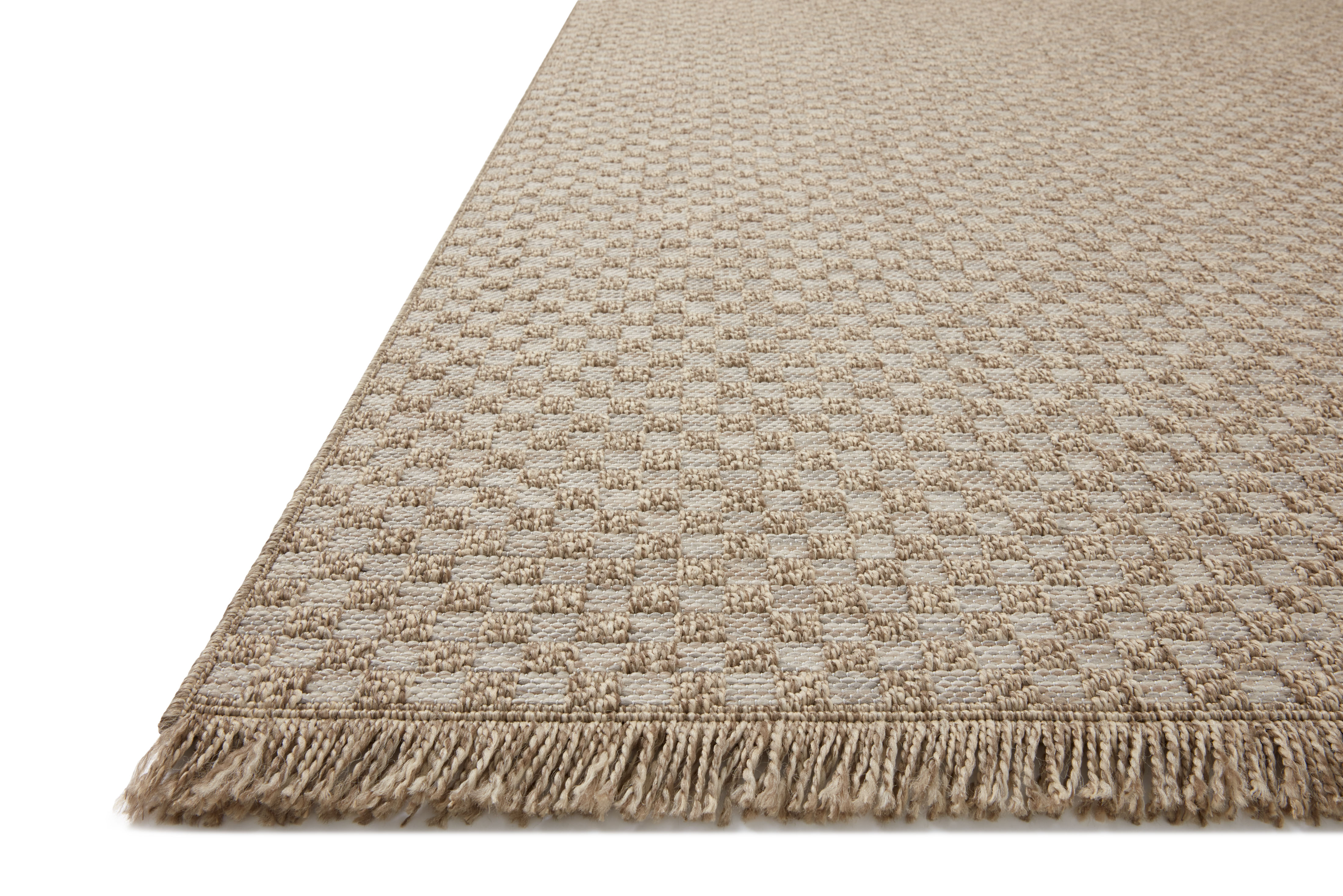Loloi II Dawn DAW-02 Natural Area Rug Corner