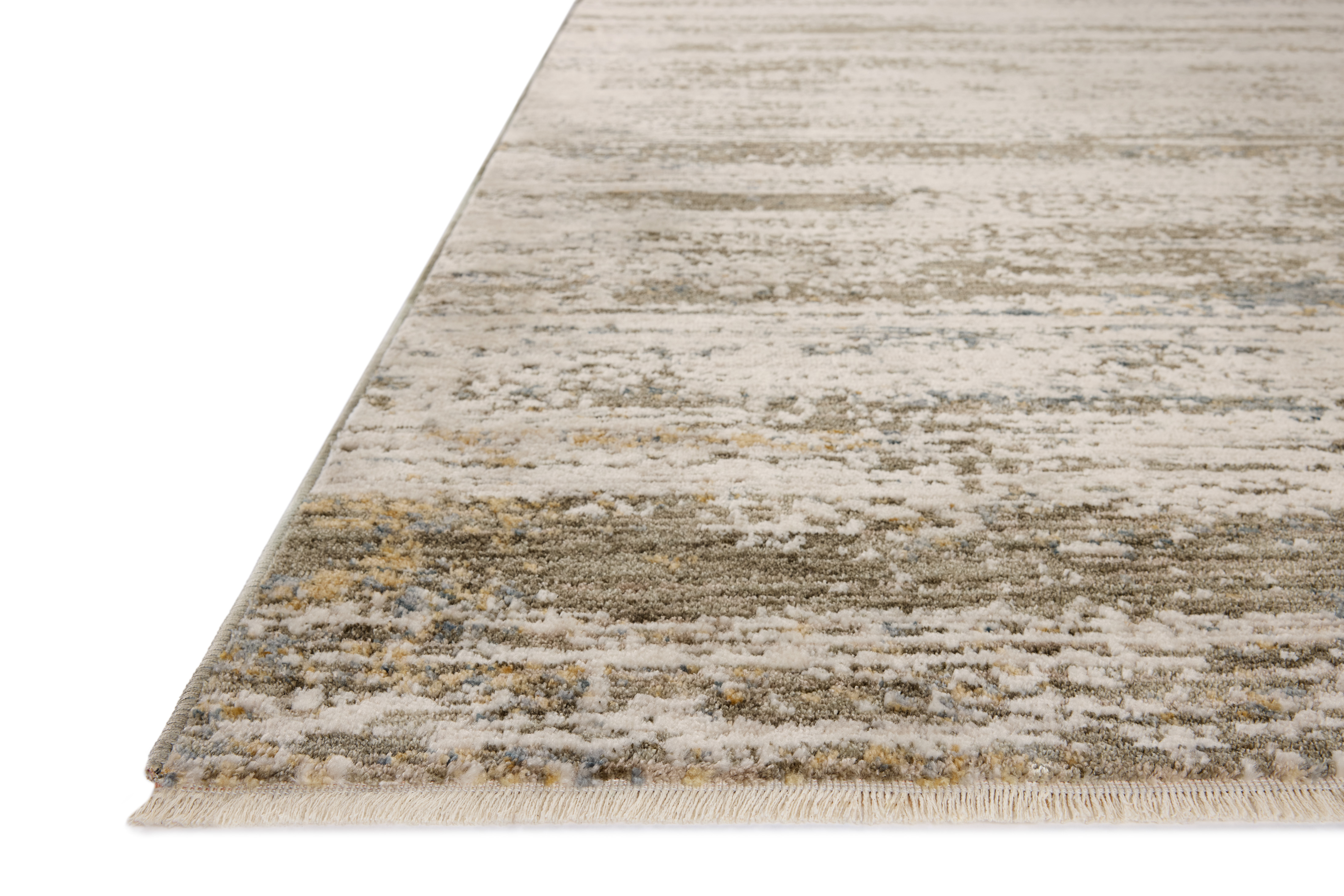 Loloi II Nellie NEL-04 Lagoon Dove Area Rug Corner